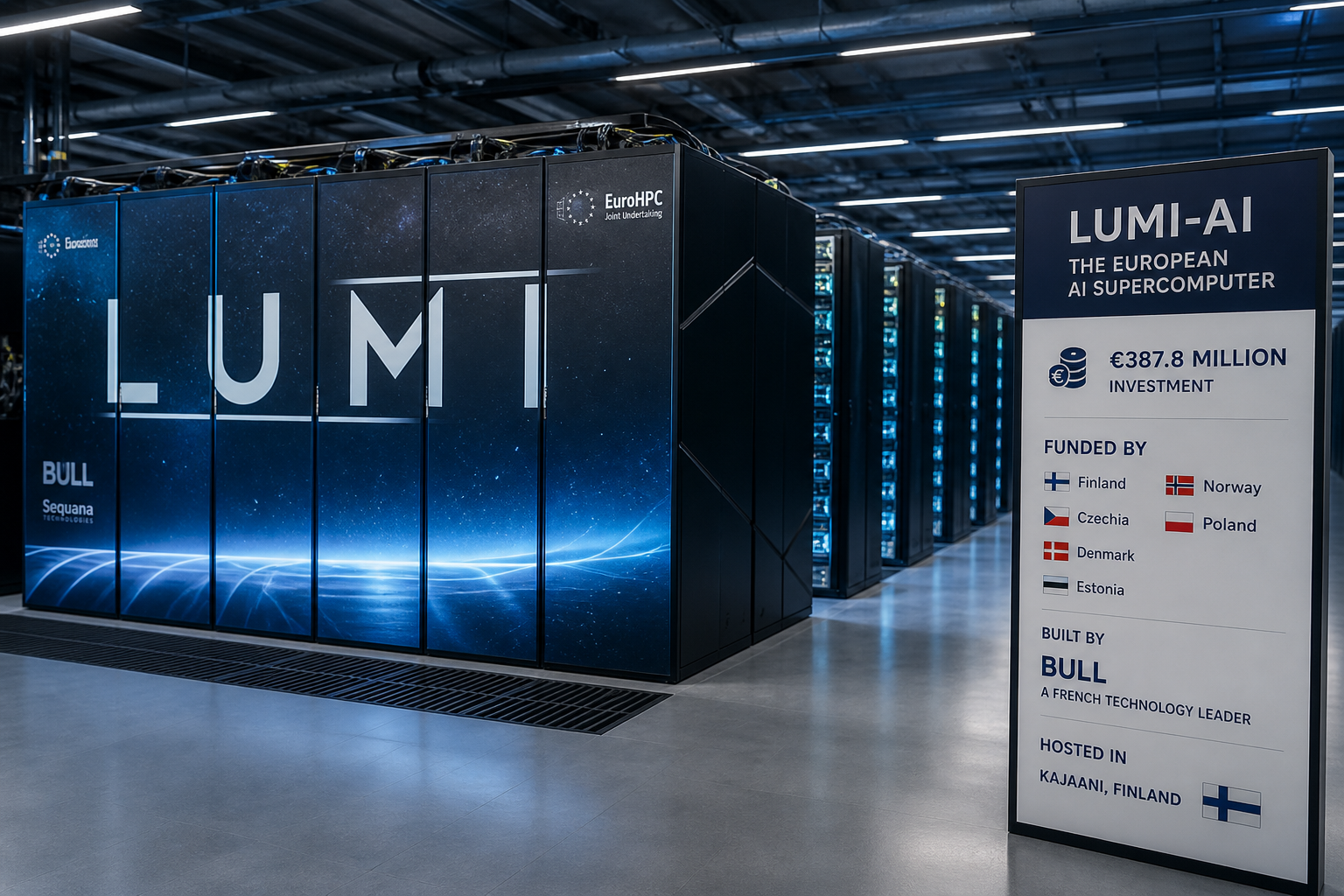 Europe Invests €388M in AI Supercomputer to Bolster Research and Industry