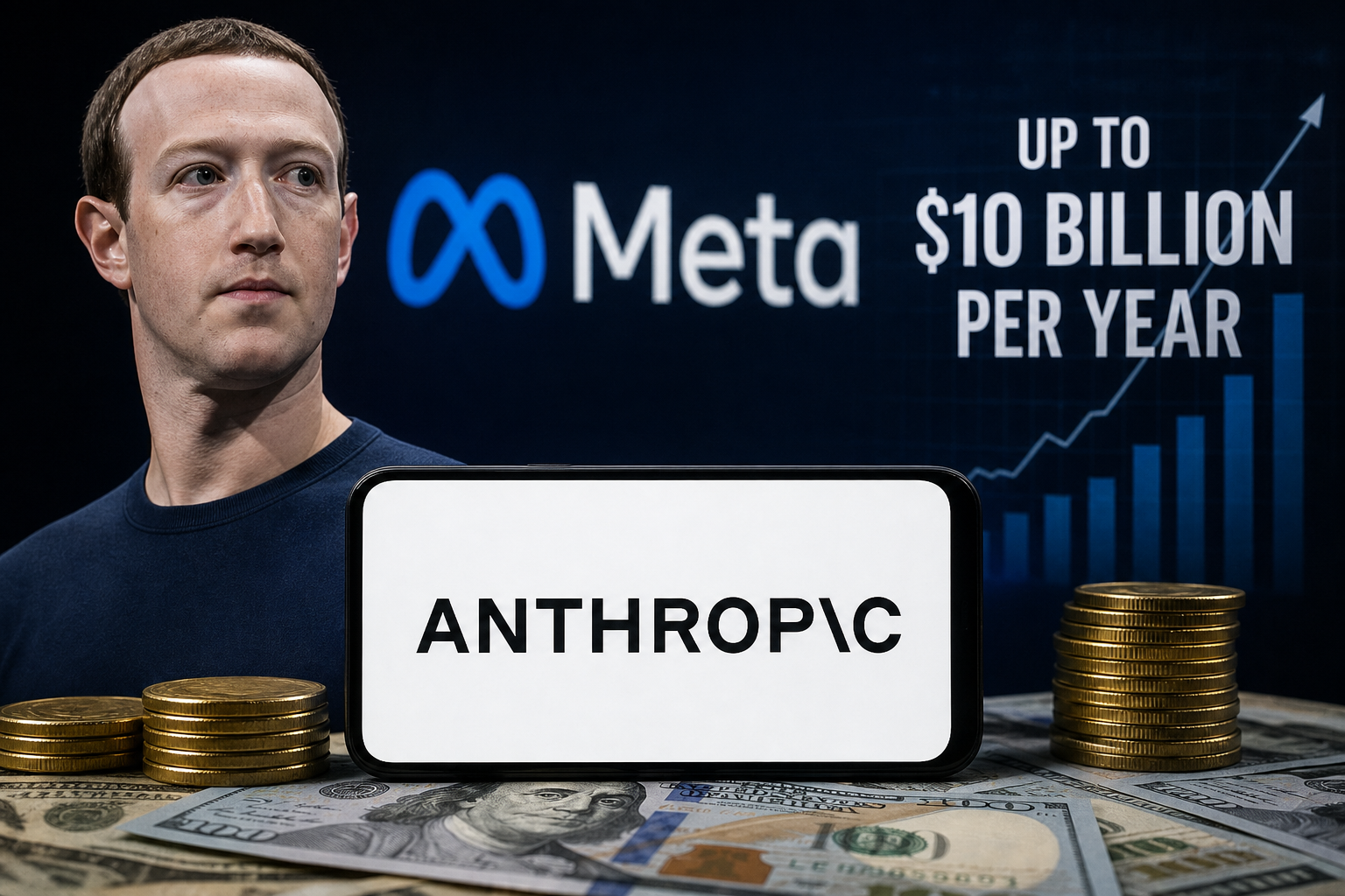 Meta Projected to Spend Up to $10 Billion a Year on Anthropic's AI Models
