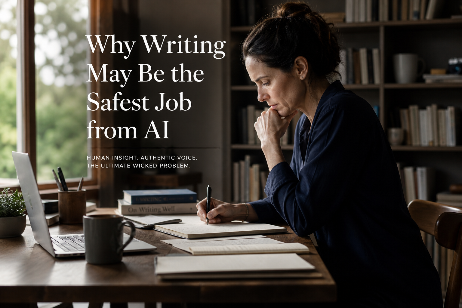 Why Writing May Be the Safest Job from AI