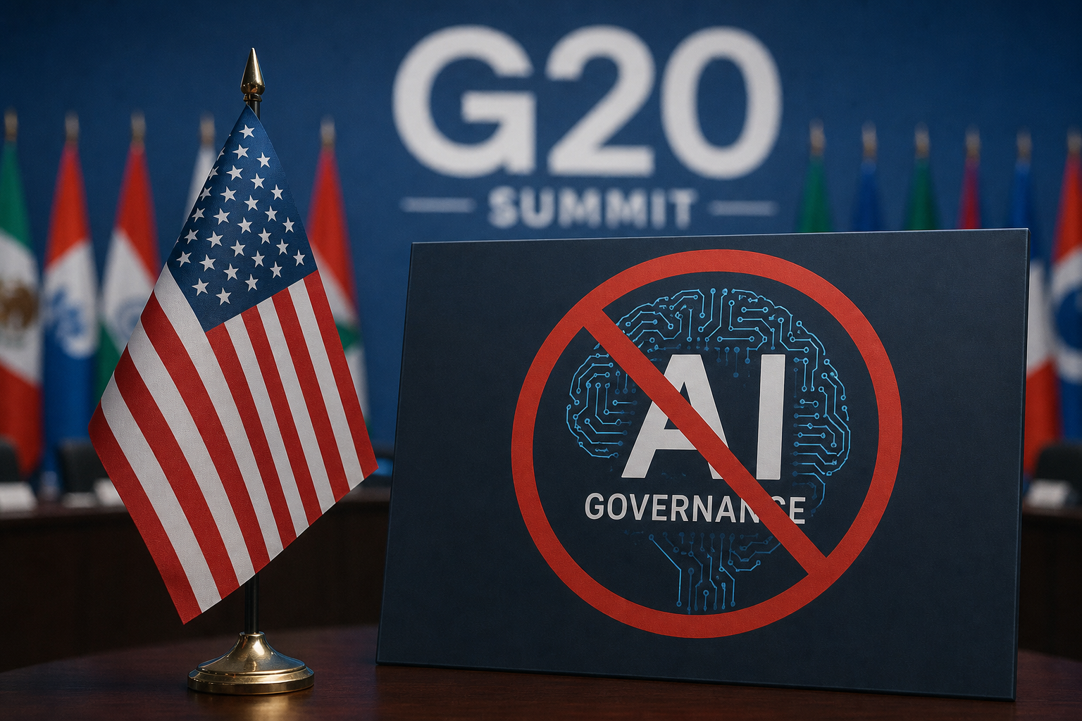 US to Push G20 Against New AI Governance Institutions