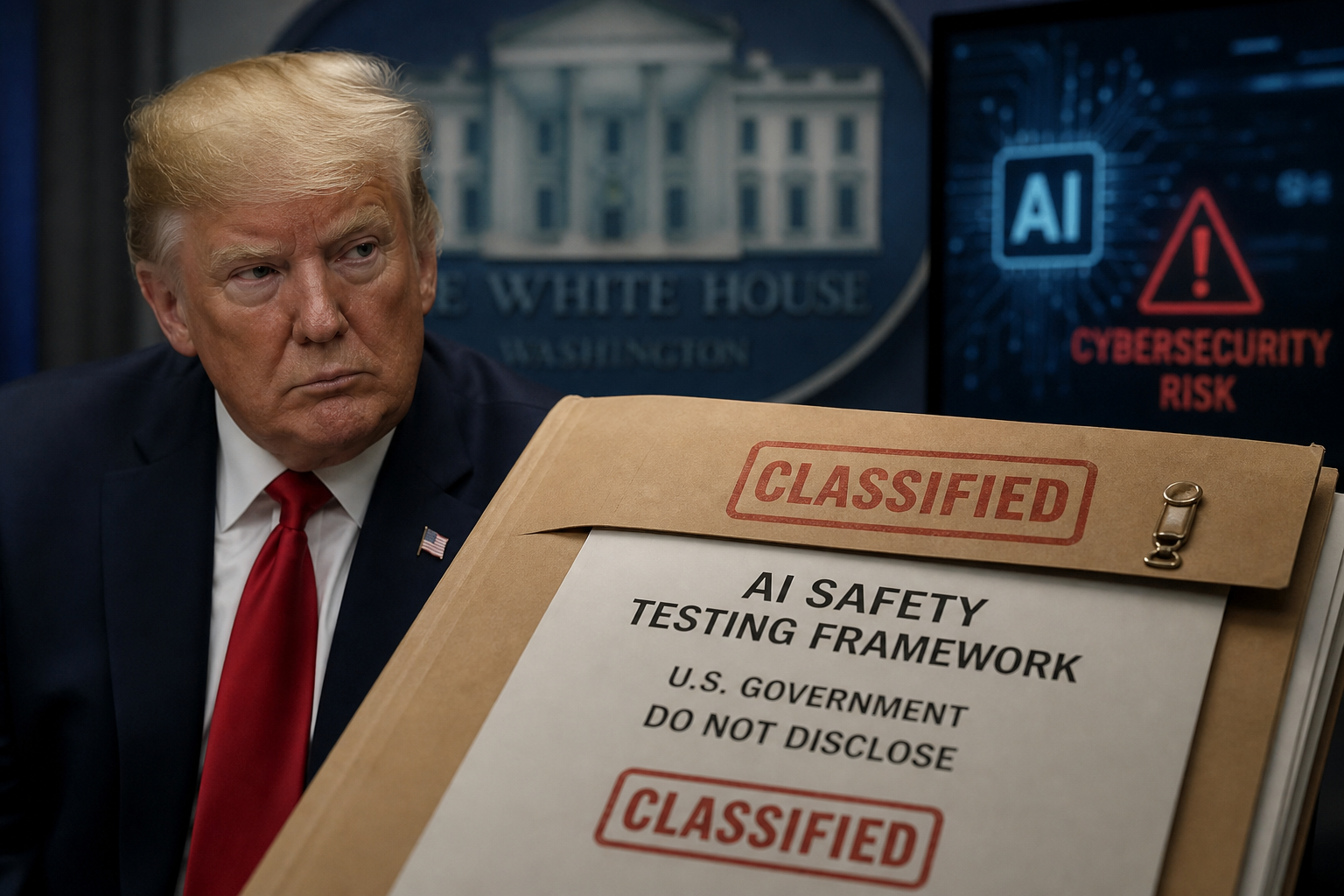 Trump Faces Pressure to Reveal Secret AI Safety Testing Rules