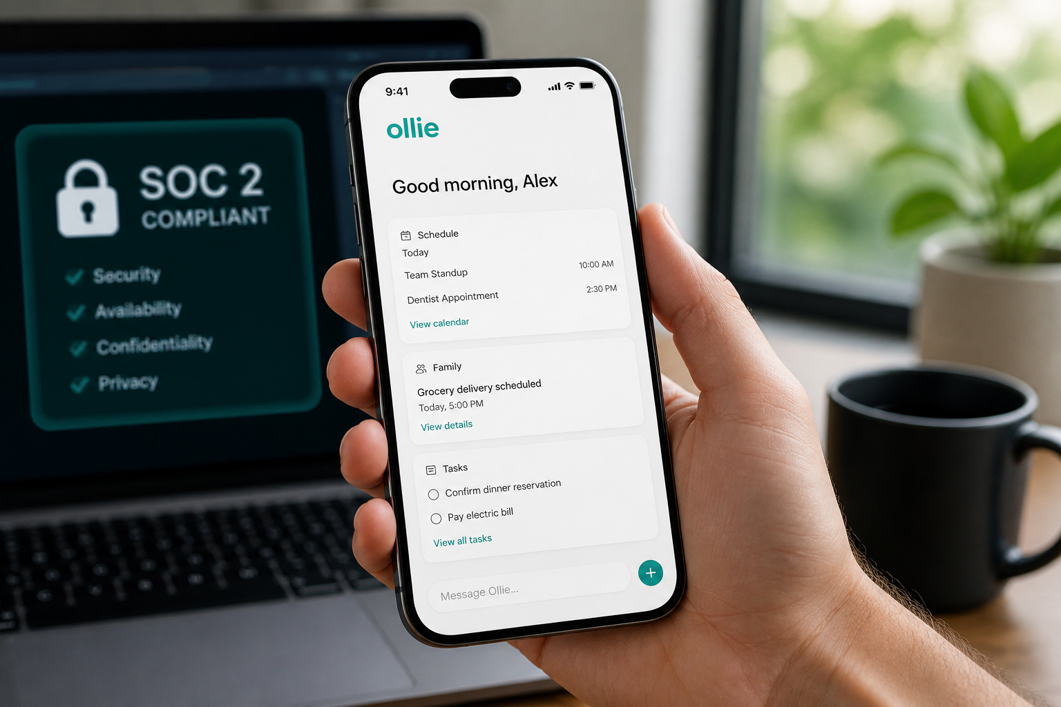Ollie Bets on Privacy to Win AI Assistant Race