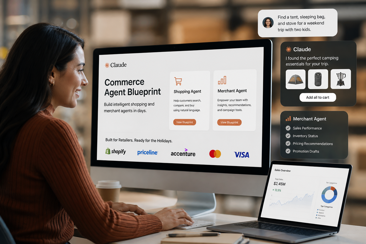Claude Unveils Commerce Agent Blueprint for Retailers and Merchants