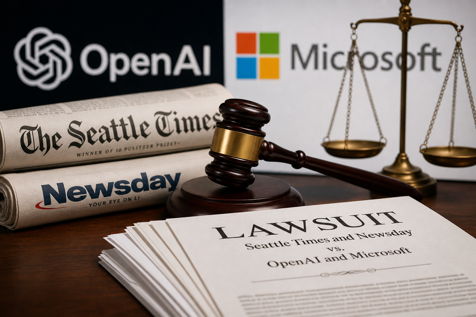 Seattle Times and Newsday Sue OpenAI and Microsoft Over AI Training