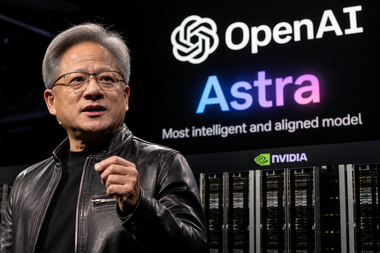 Nvidia CEO Declares 'AGI Has Arrived' With Release of OpenAI's Astra Model