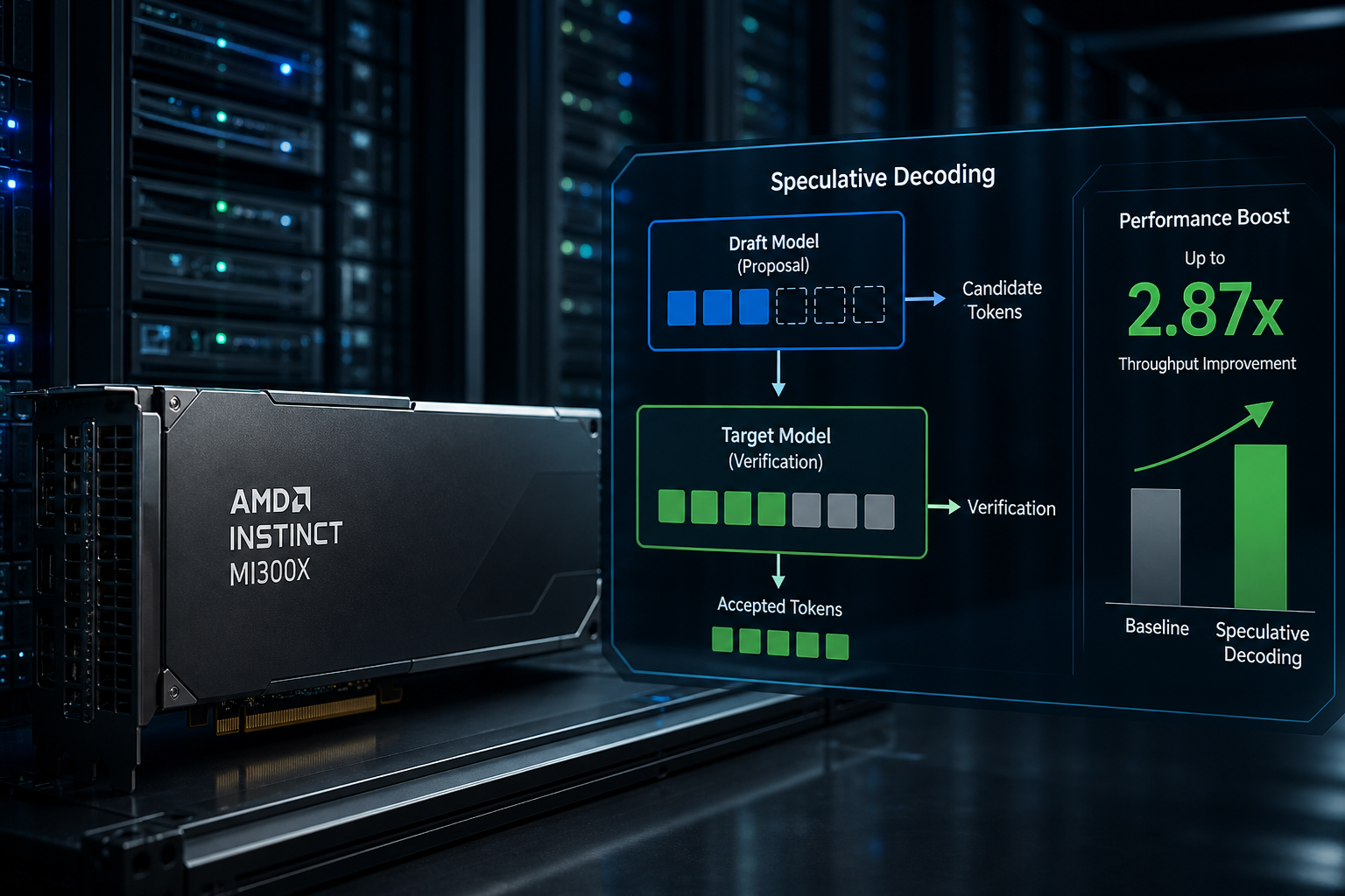 Speculative Decoding in vLLM Boosts Performance on AMD GPUs