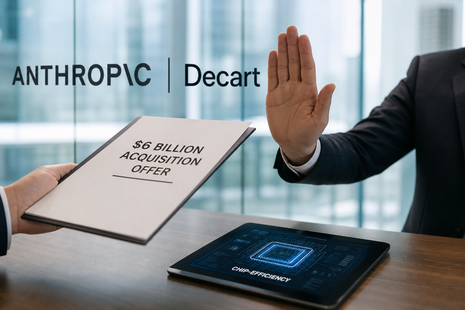 Anthropic Walks Away from $6 Billion Decart Deal