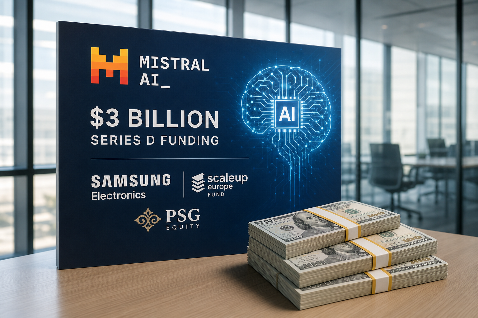 Mistral Raises $3 Billion to Advance Open-Weight AI Technology