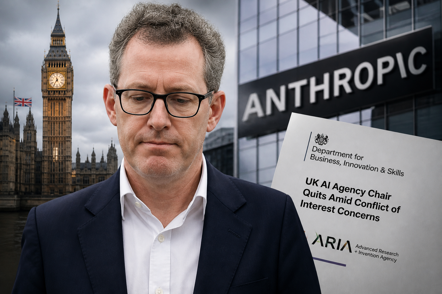 UK AI Agency Chair Quits Amid Conflict of Interest Concerns