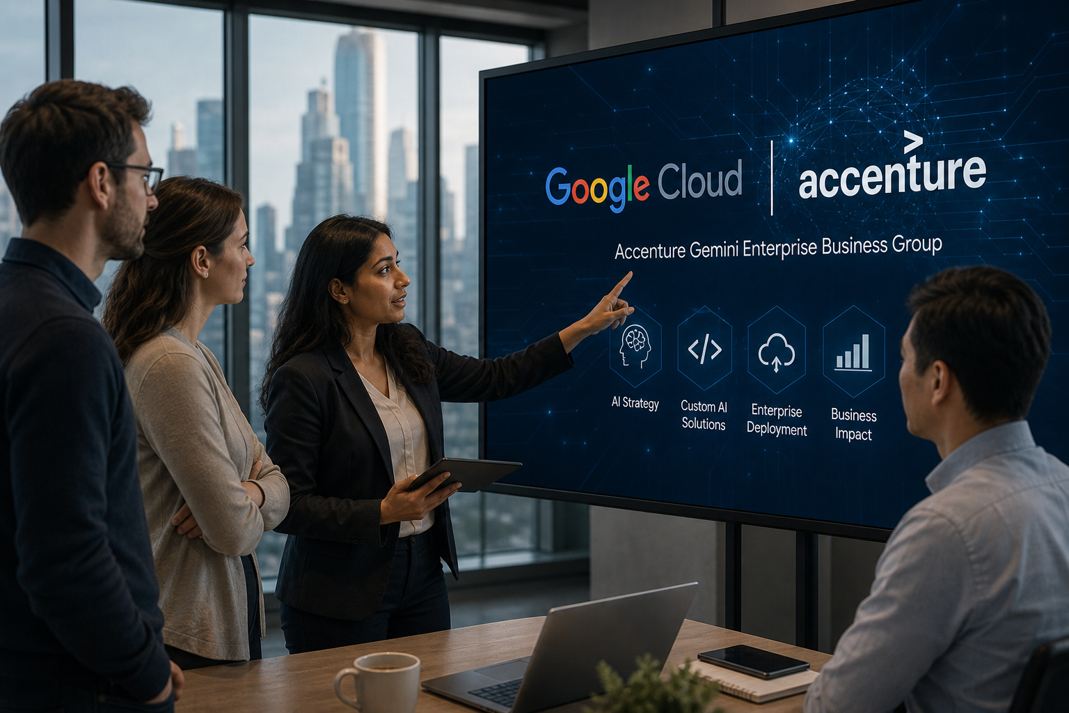 Google Cloud and Accenture Unite to Boost AI Adoption