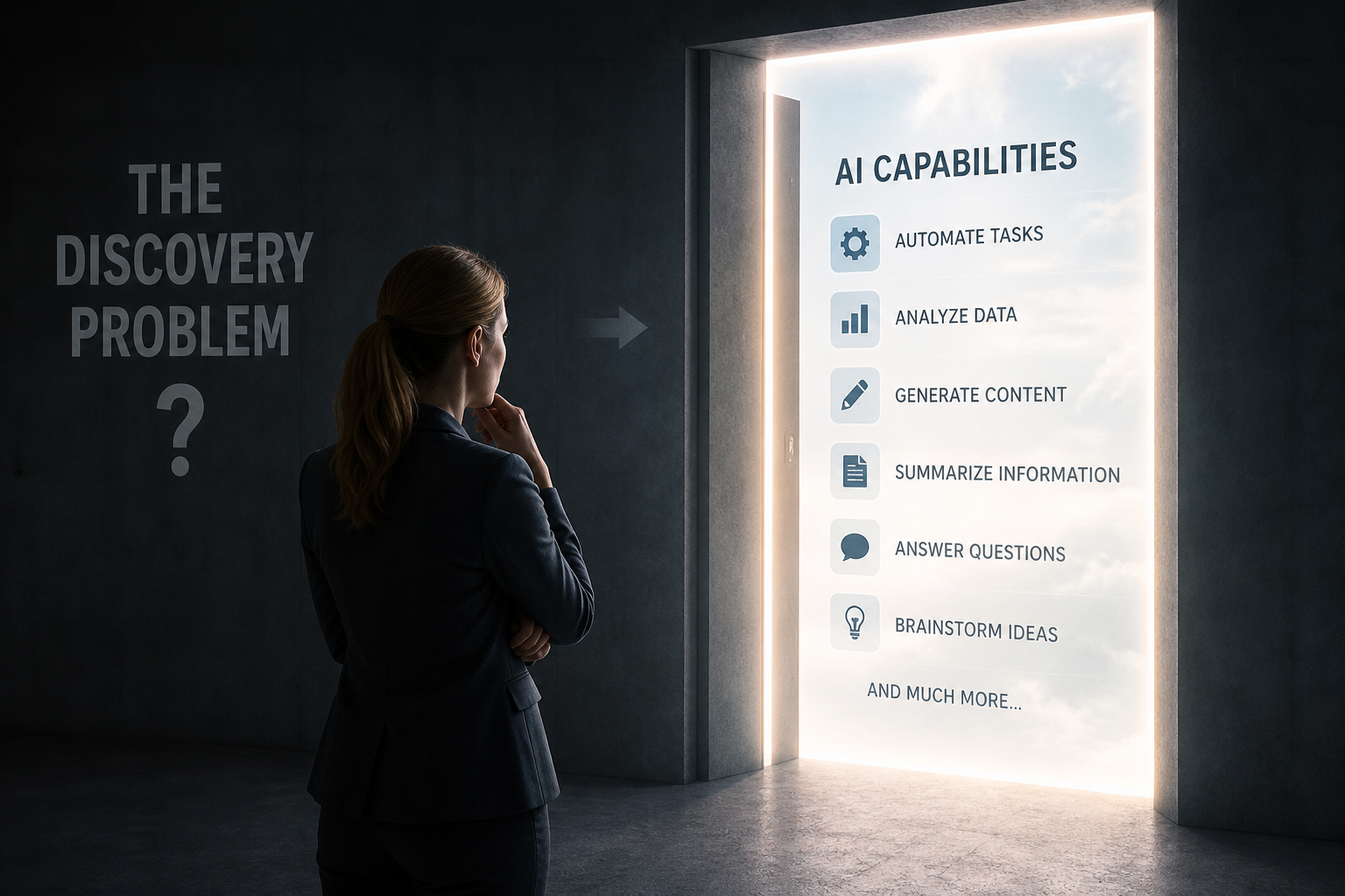 AI Adoption Hinges on Solving the Discovery Problem