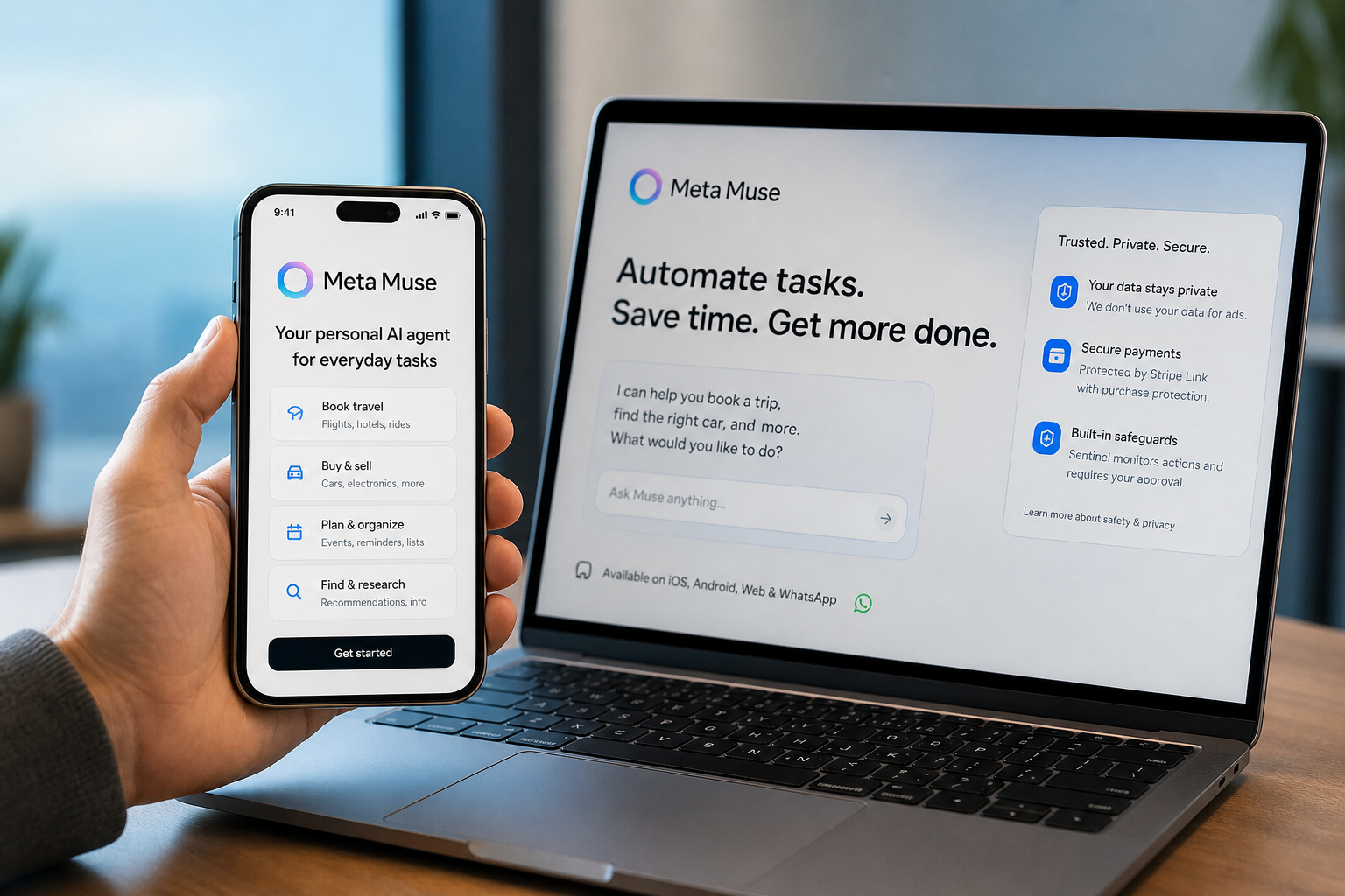 Meta Unveils Muse, a Personal AI Agent to Automate Digital Tasks