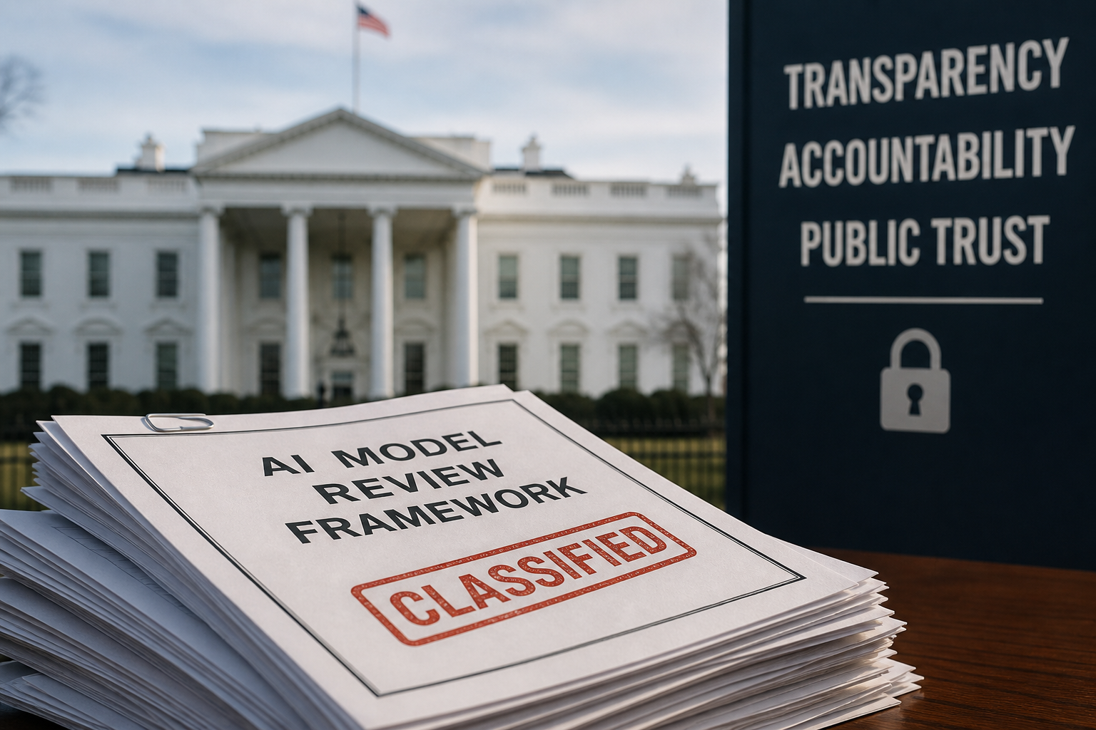 White House Urged to Publish Secret AI Review Framework