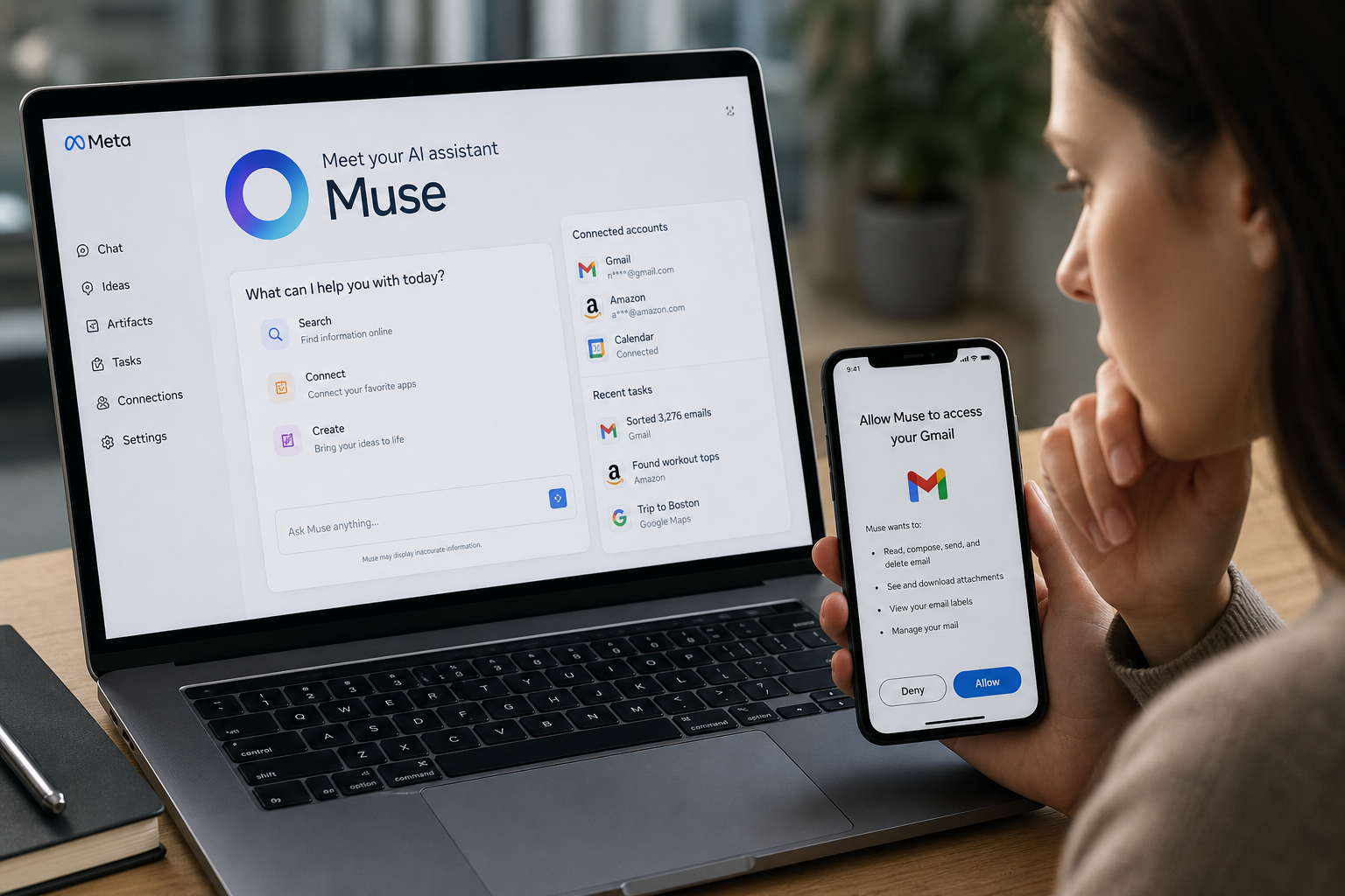 Meta's Muse AI Raises Privacy Concerns Despite Impressive Capabilities