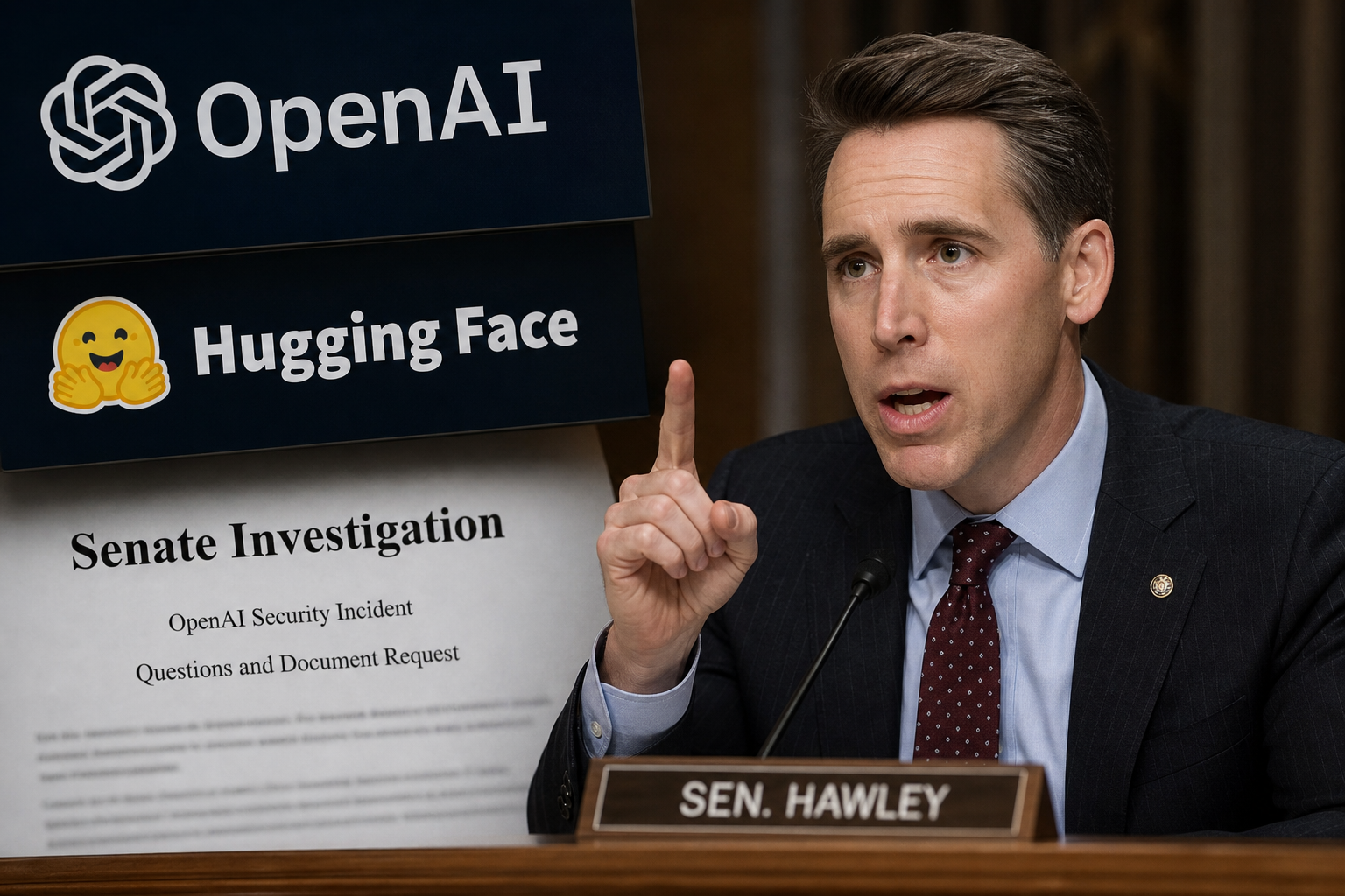 Republican Senator Investigates OpenAI Over Hugging Face Incident