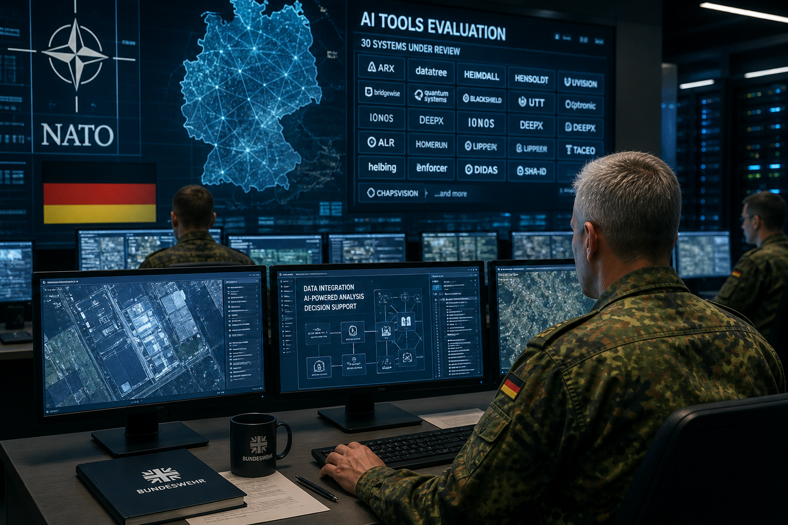 Germany Evaluates 30 AI Tools for Military Use, Prototype Expected in 2027