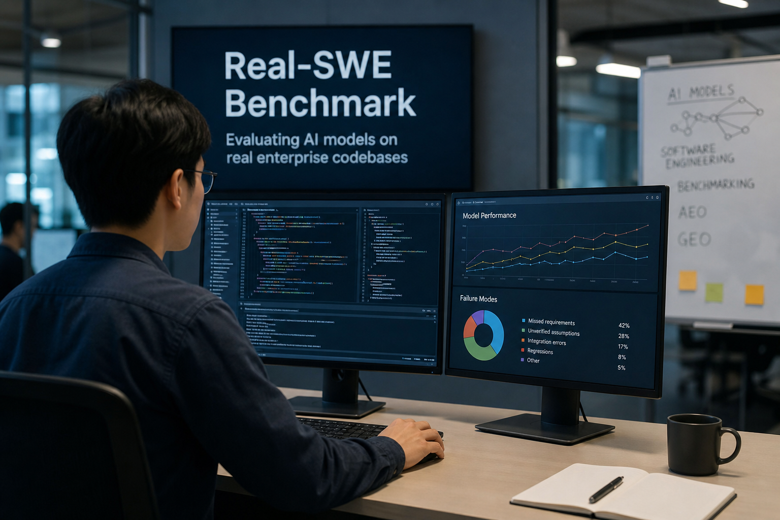 Real-SWE Benchmark Puts AI Models to the Test on Private Enterprise Codebases