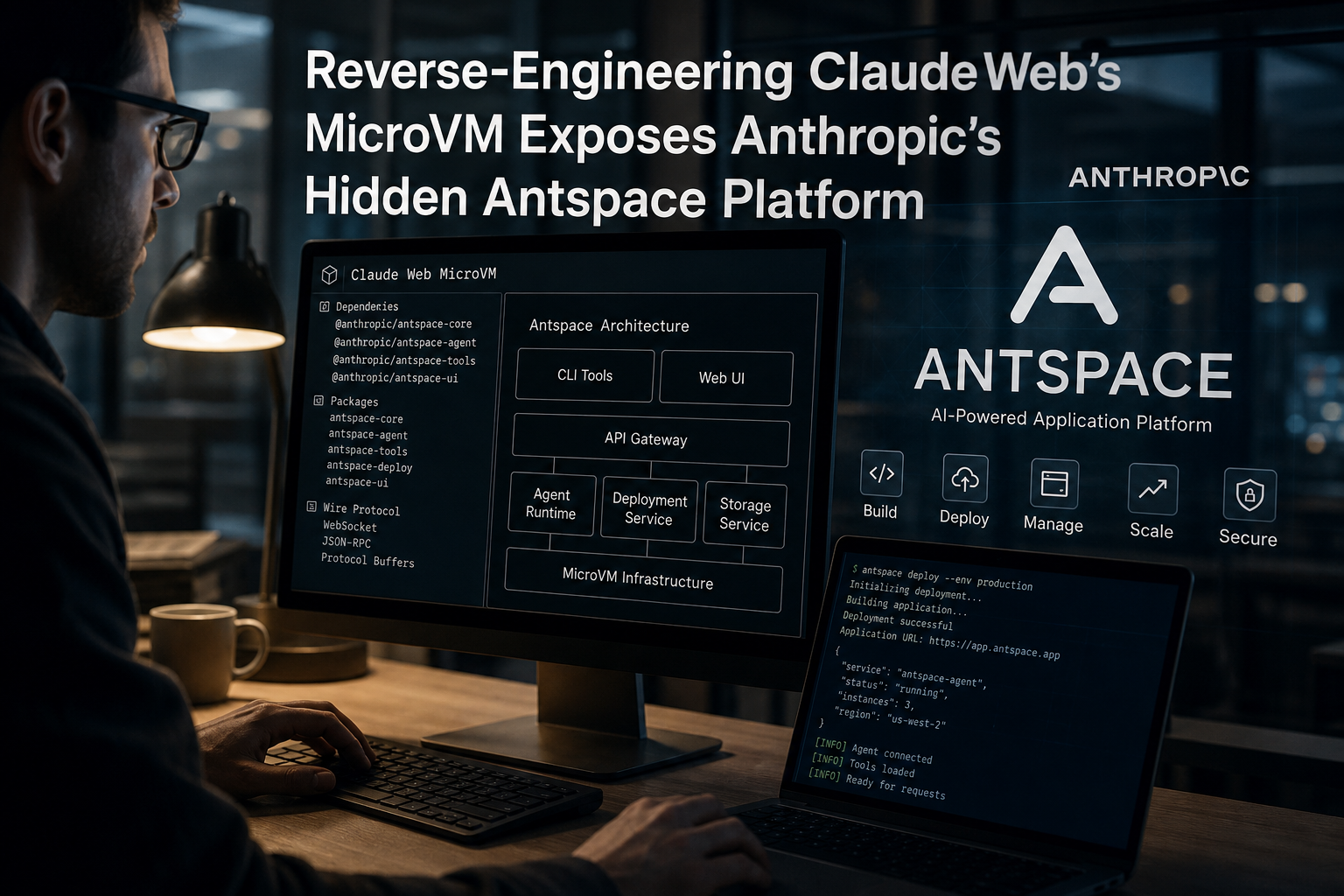Reverse-Engineering Claude Web's MicroVM Exposes Anthropic's Hidden Antspace Platform