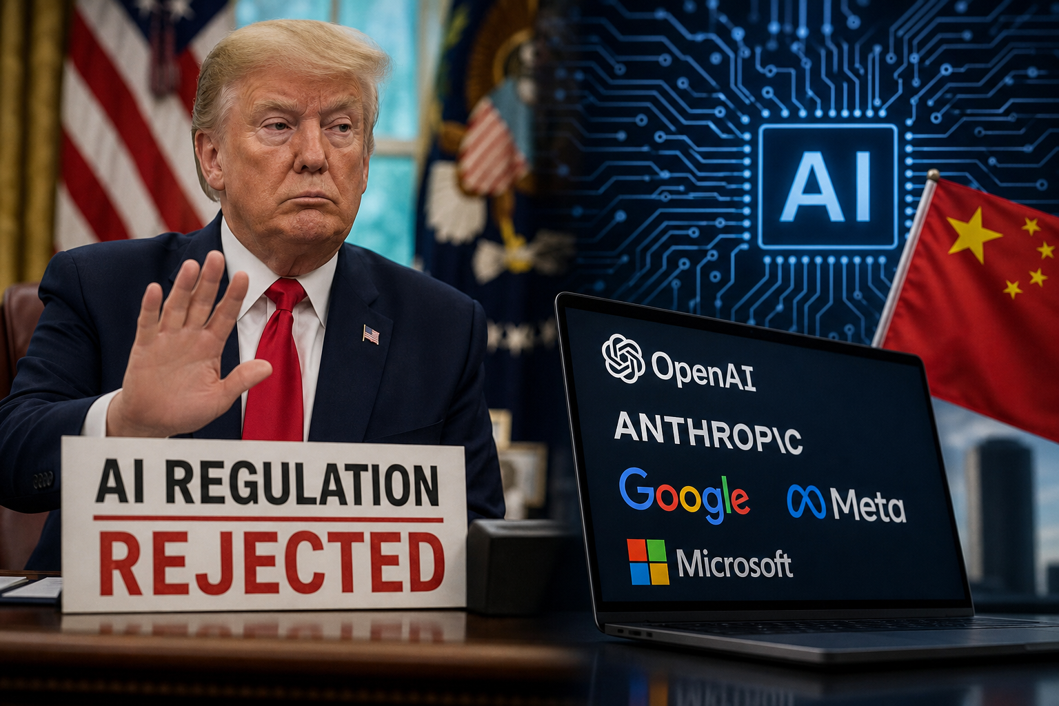 Trump Administration Rejects Calls for AI Regulation, Tells Companies to Self-Regulate