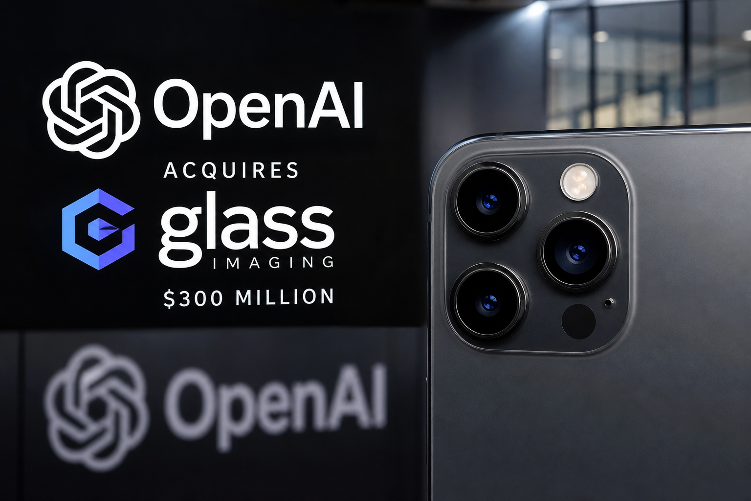 OpenAI Acquires Smartphone Camera Maker Glass Imaging for $300 Million