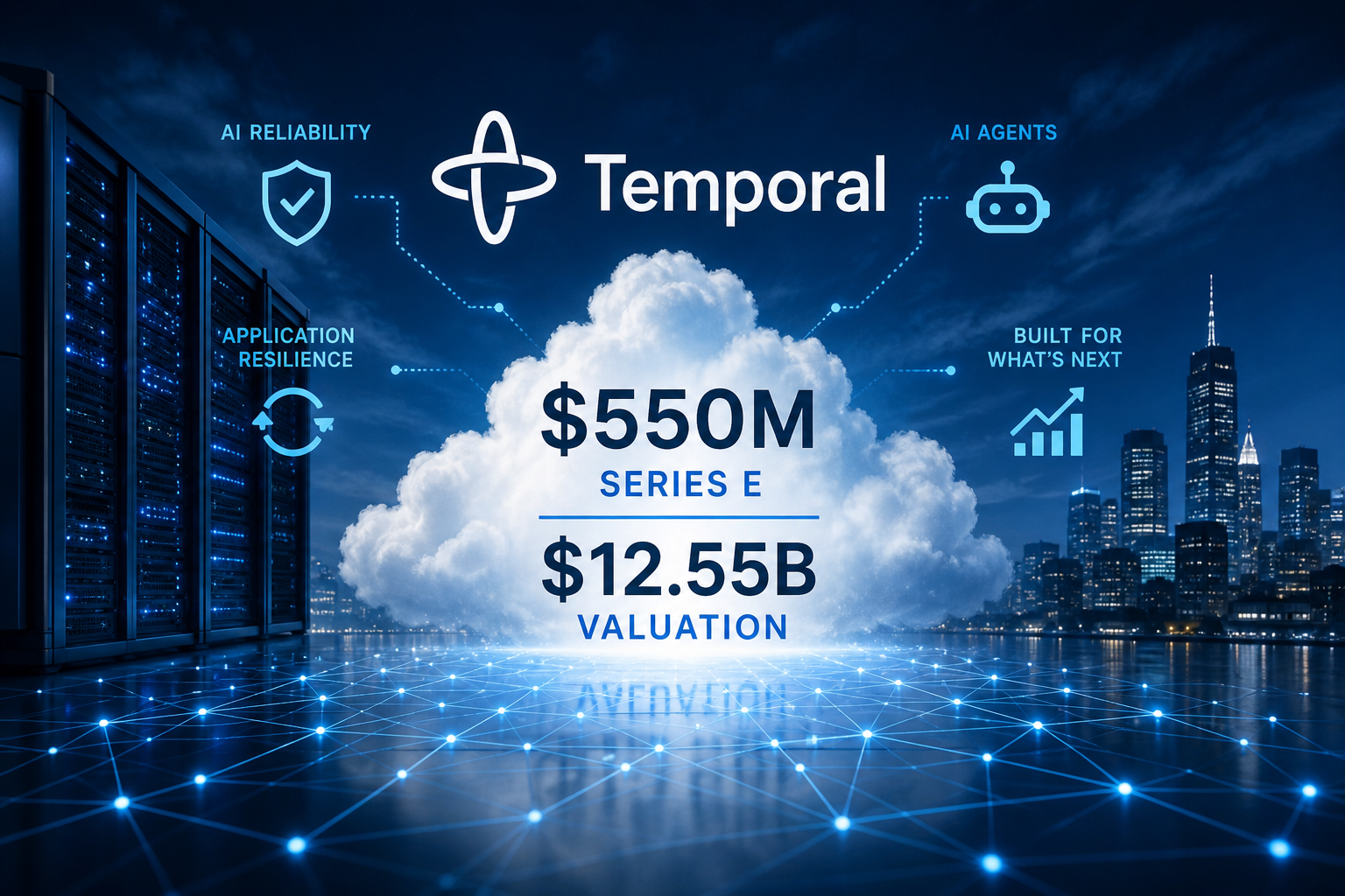 Temporal Raises $550M at $12.55BN Valuation to Boost AI Reliability