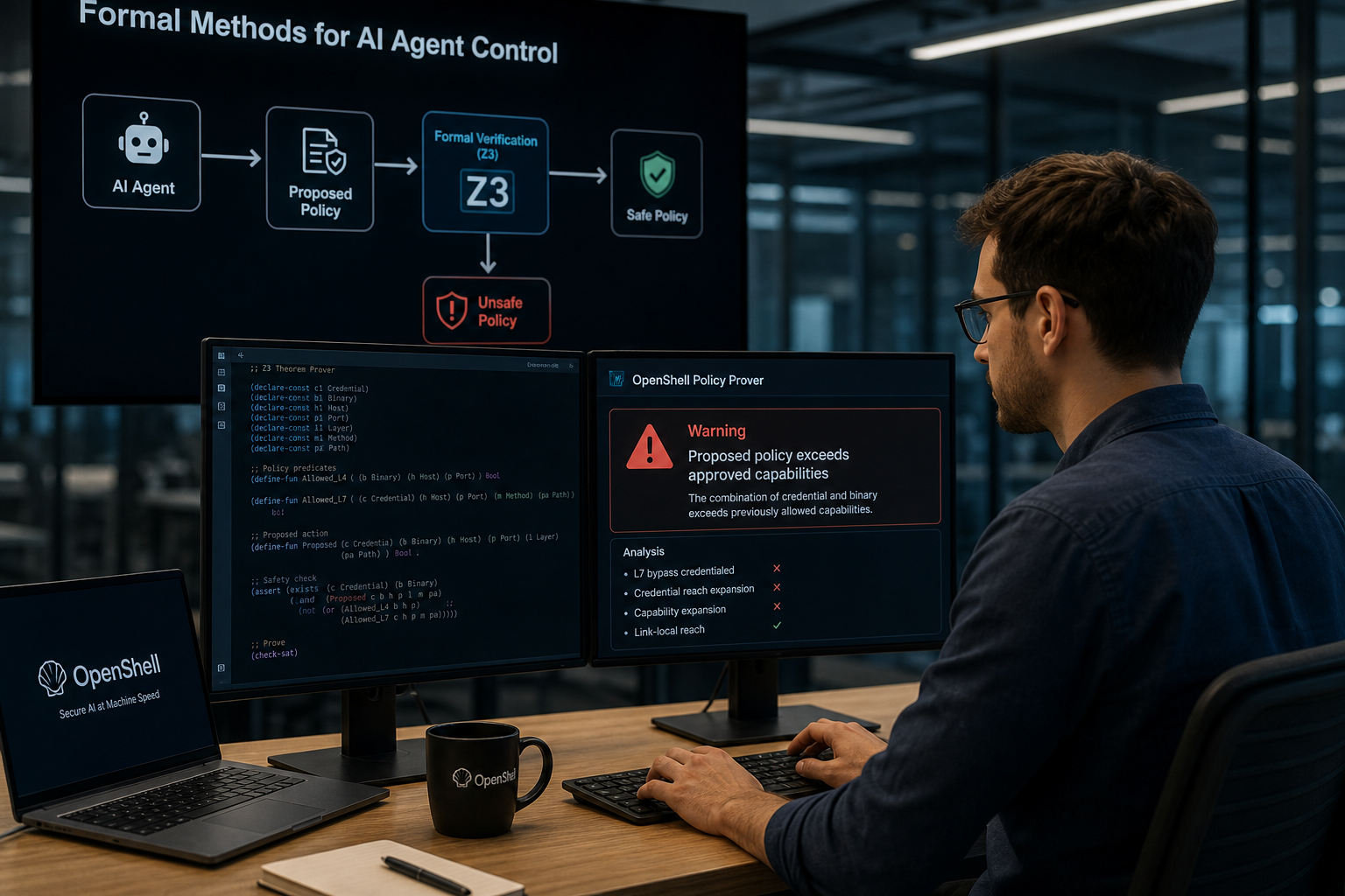 OpenShell Applies Formal Methods to Control AI Agents