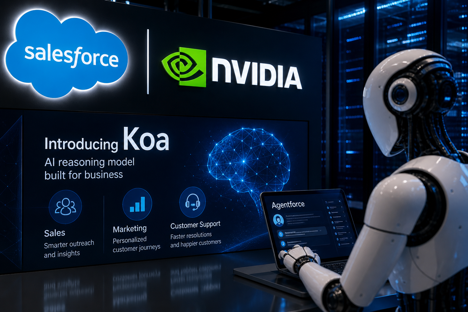 Salesforce and Nvidia Unveil Koa, a New AI Reasoning Model