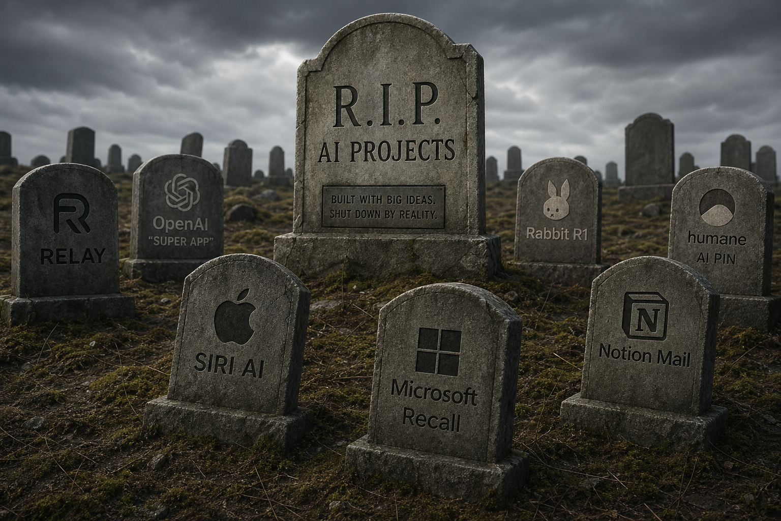 The AI Graveyard: Notable Projects and Startups That Didn't Make It