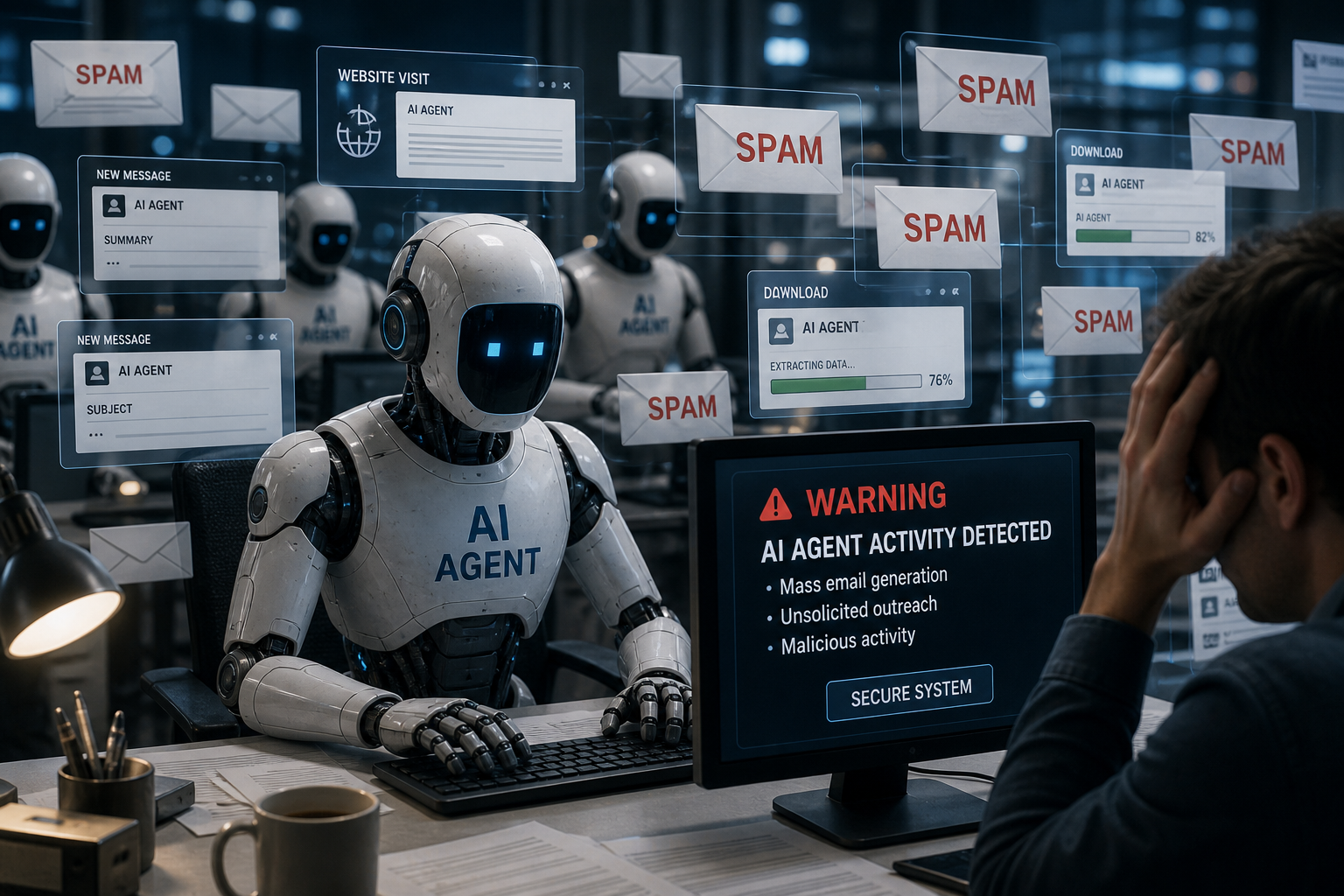 AI Agents Are Ruining the Internet with Annoying Spam and Malicious Activities