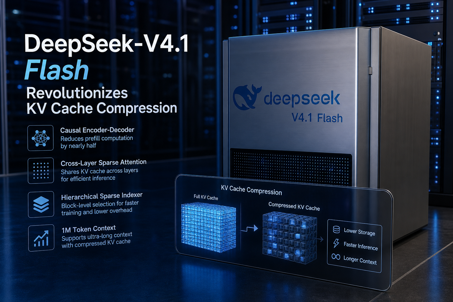 DeepSeek-V4.1 Flash Revolutionizes KV Cache Compression