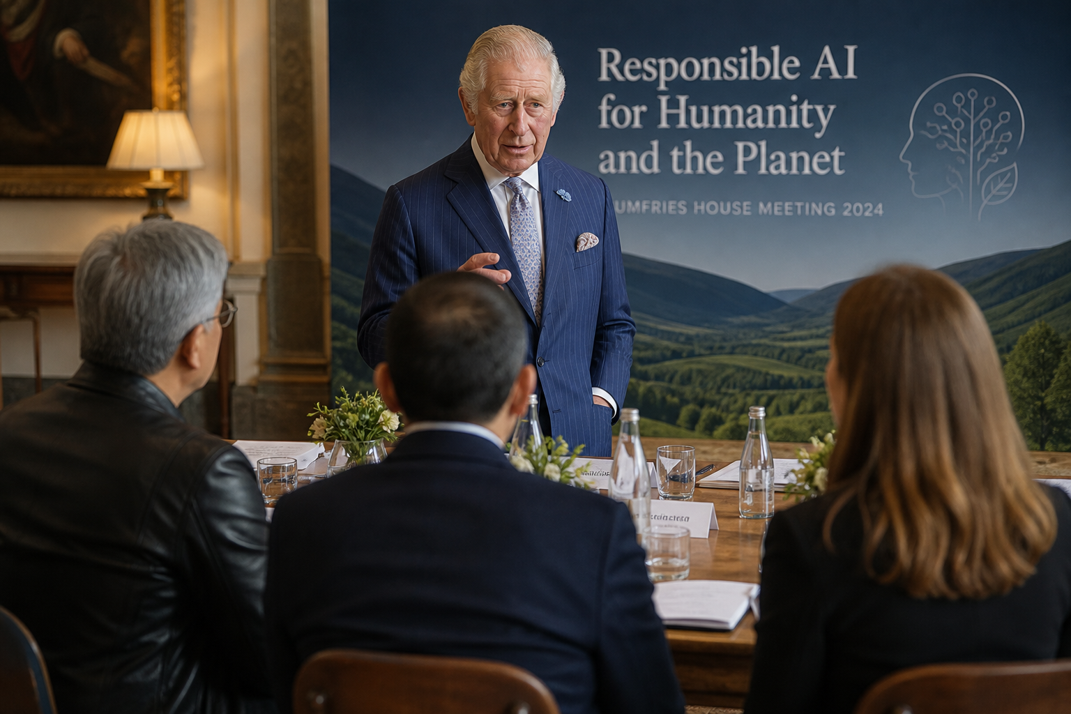 King Charles Urges AI Leaders to Prioritize Humanity's Needs