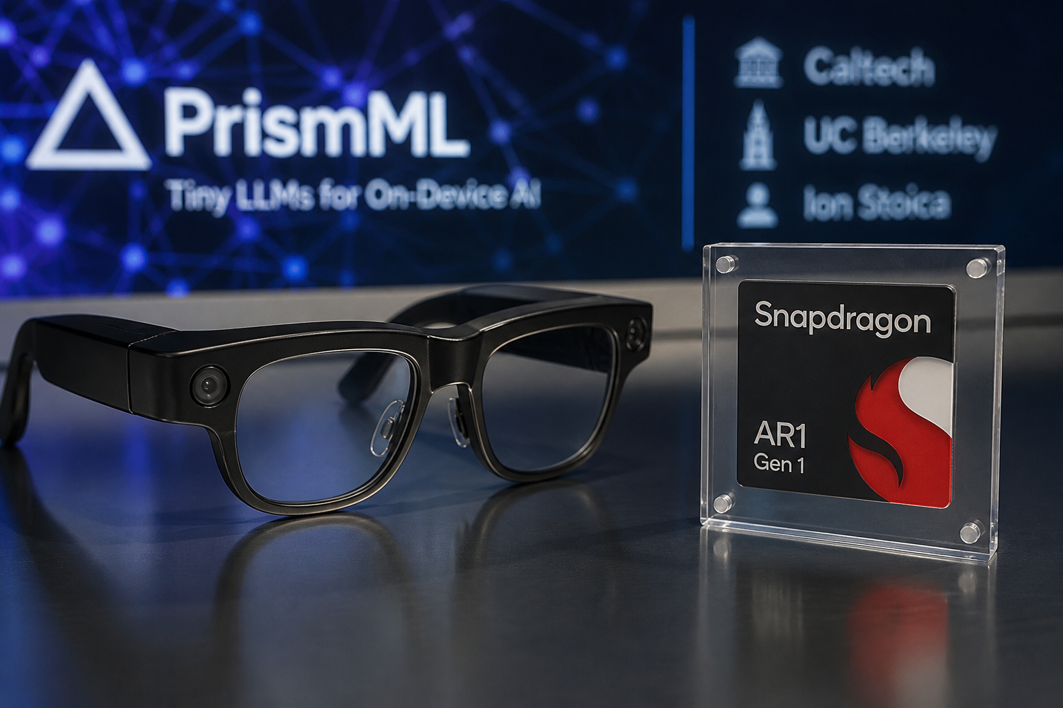PrismML Unveils Tiny LLMs for Qualcomm-Powered Smart Glasses