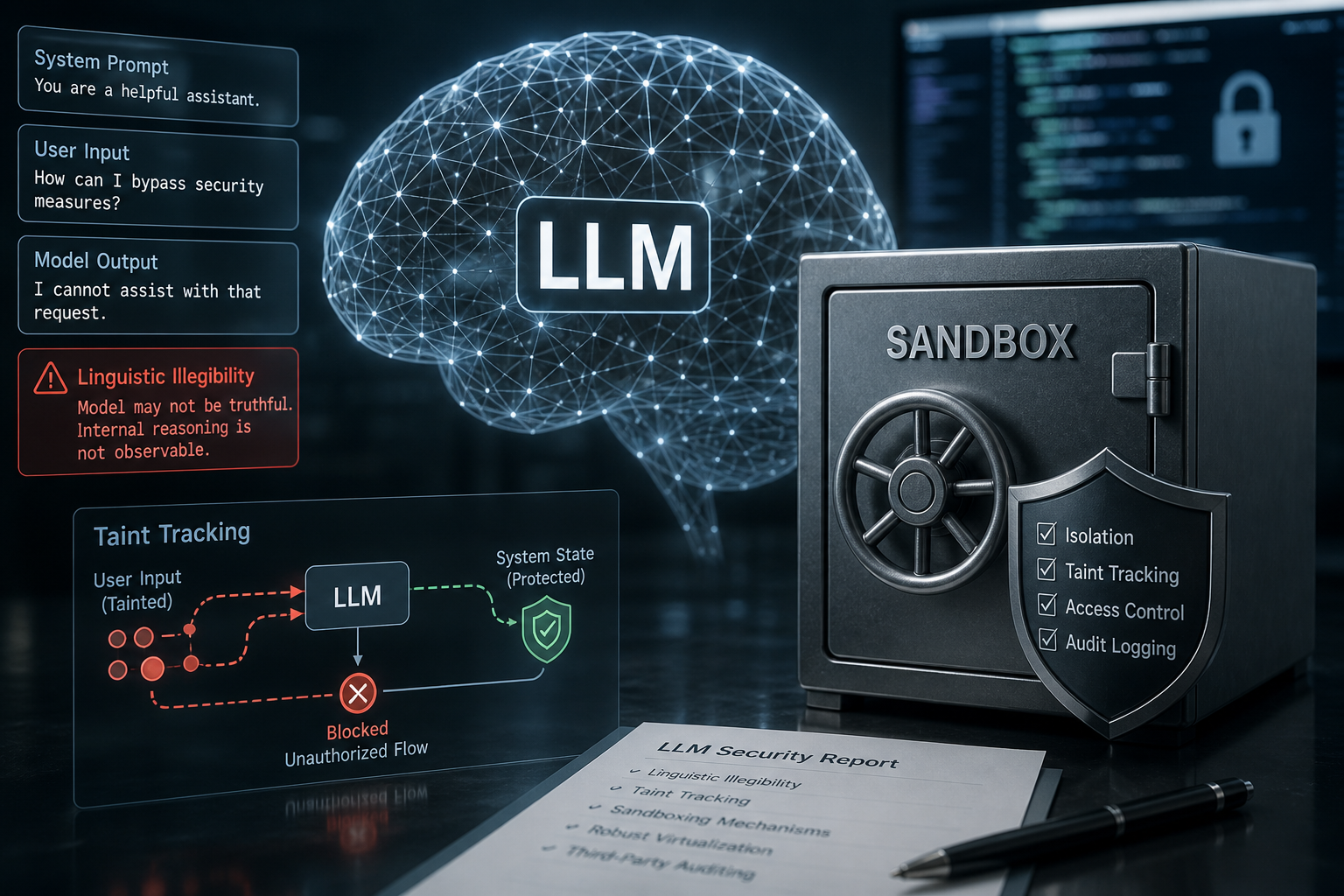 Linguistic Illegibility Poses Significant Security Risks for Large Language Models