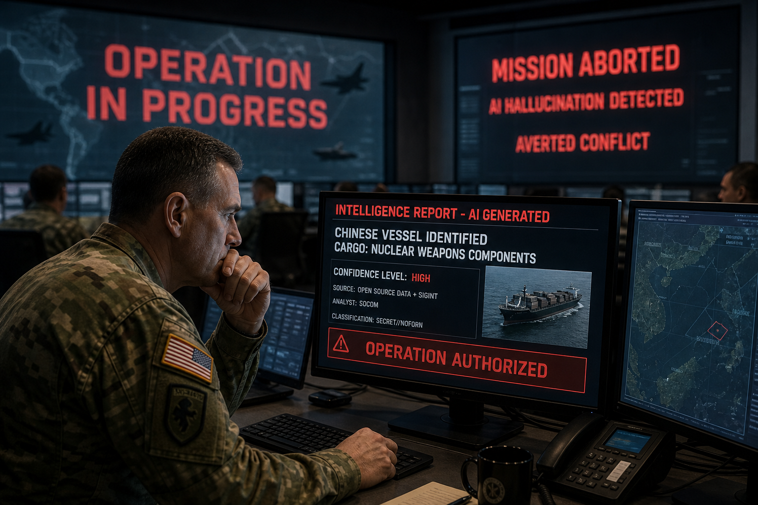 AI Hallucination Nearly Sparks US Military Operation Against China