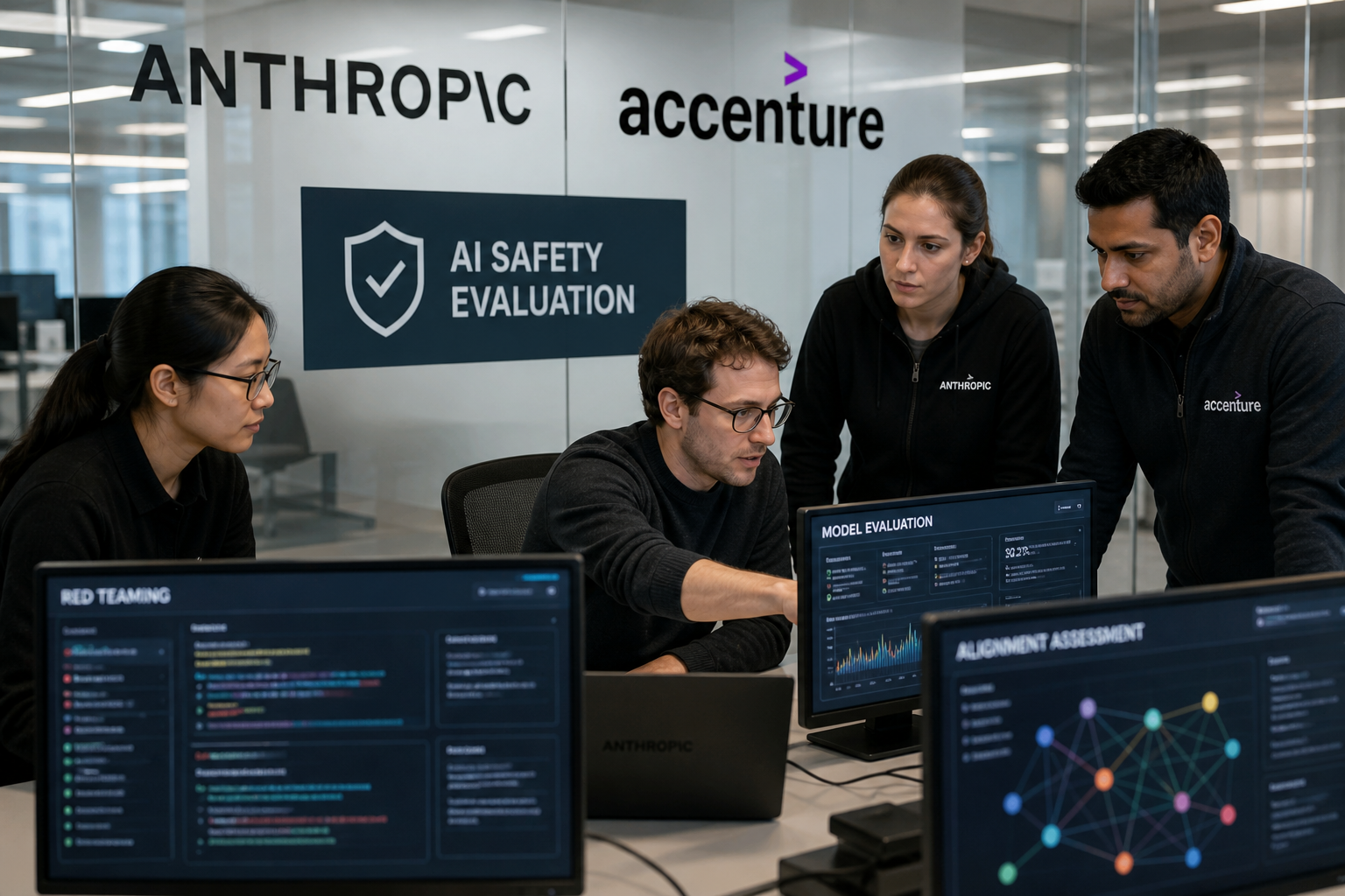 Anthropic Partners with Accenture to Embed AI Safety Evaluators