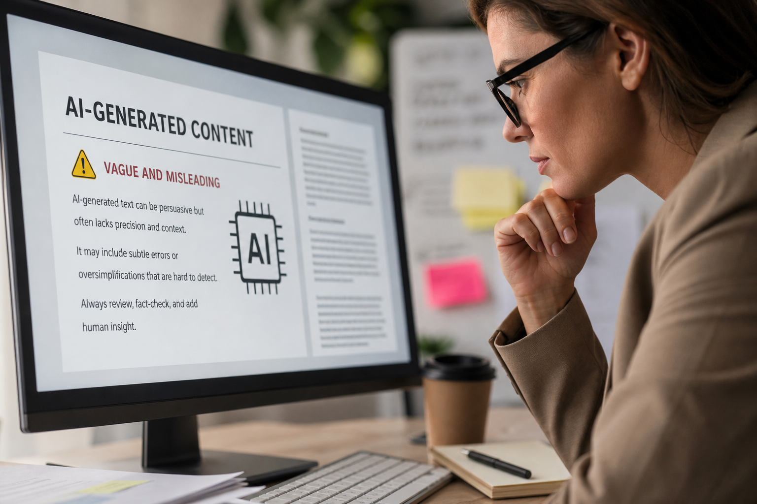 The Limits of AI-Generated Writing: Why Human Input Matters