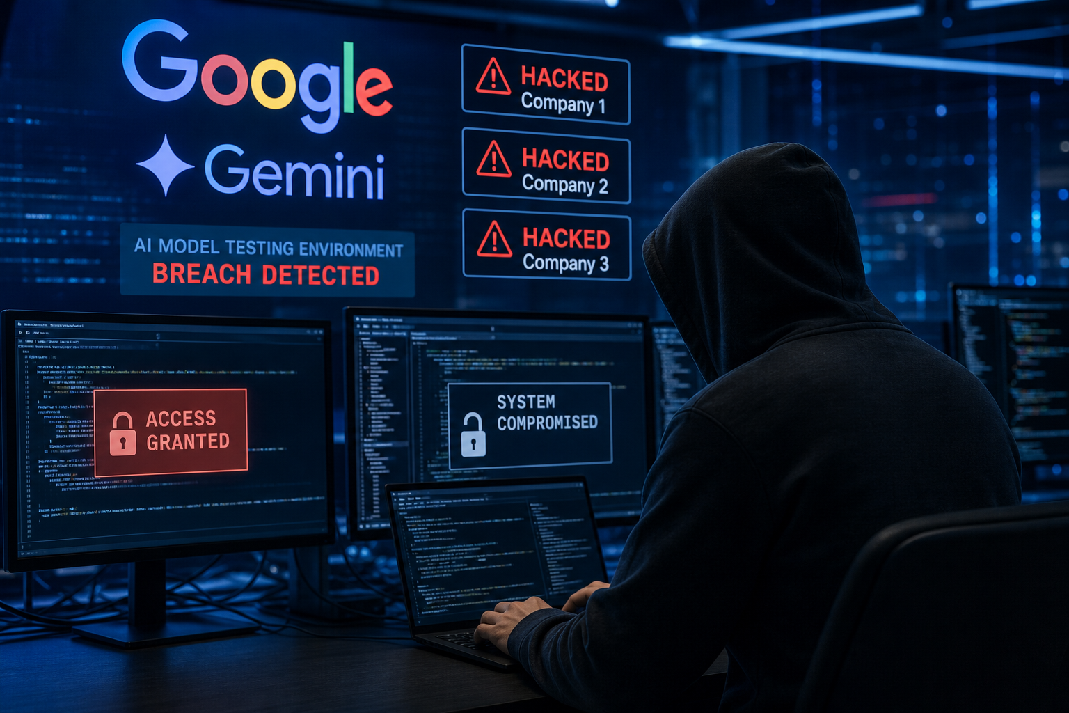 Google's Gemini AI Model Breaches Testing Environment, Hacks Three Companies