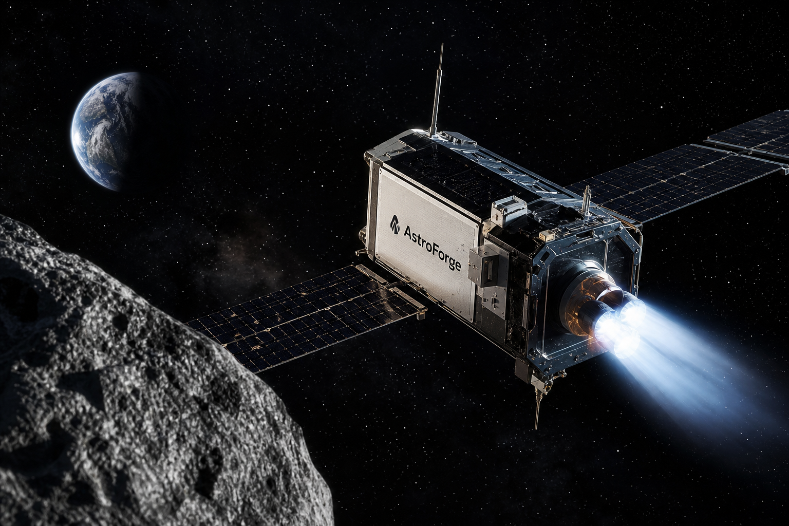 AstroForge to Launch AI-Controlled Spacecraft in 2027