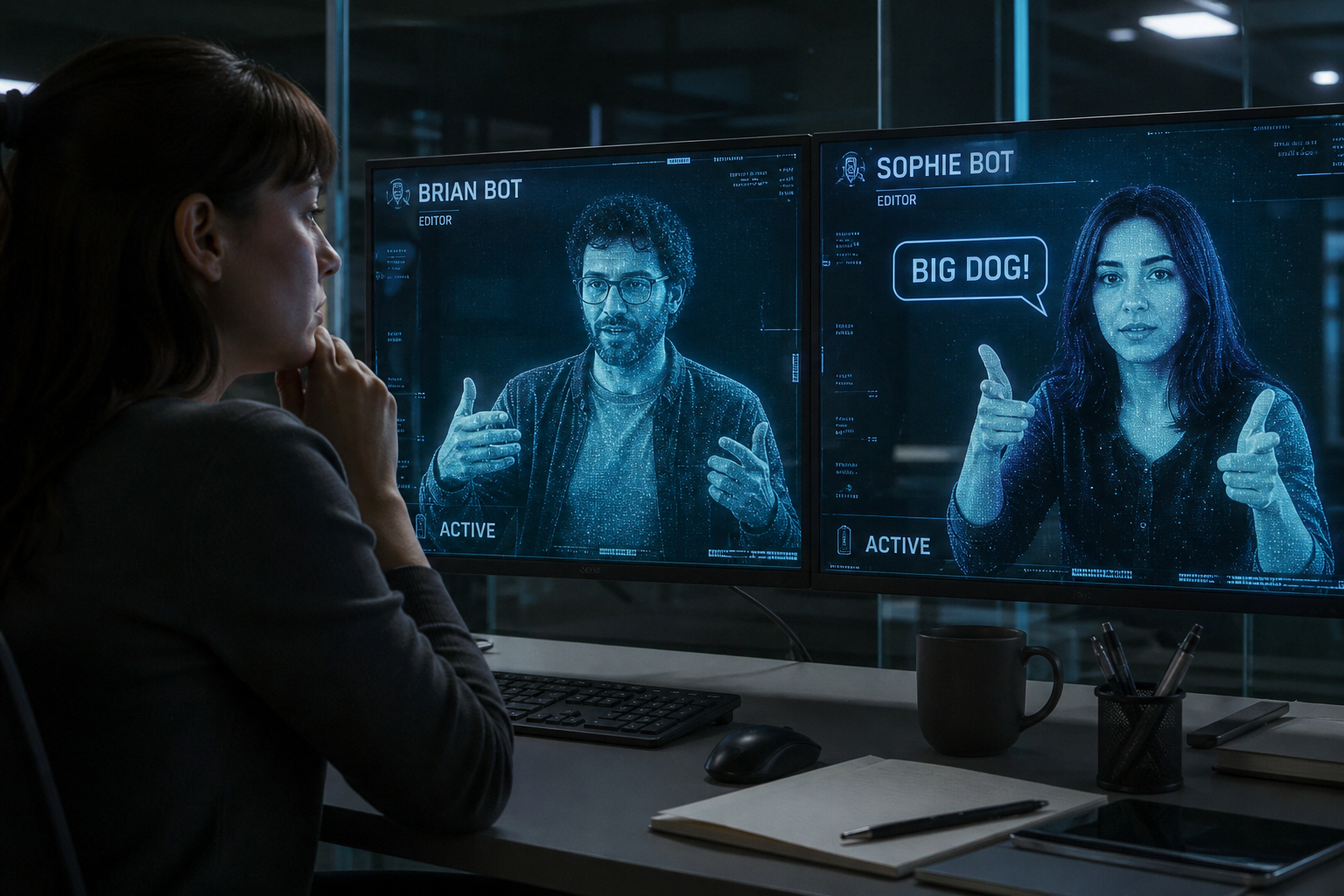AI Clones of Coworkers: A Weird Future of Work
