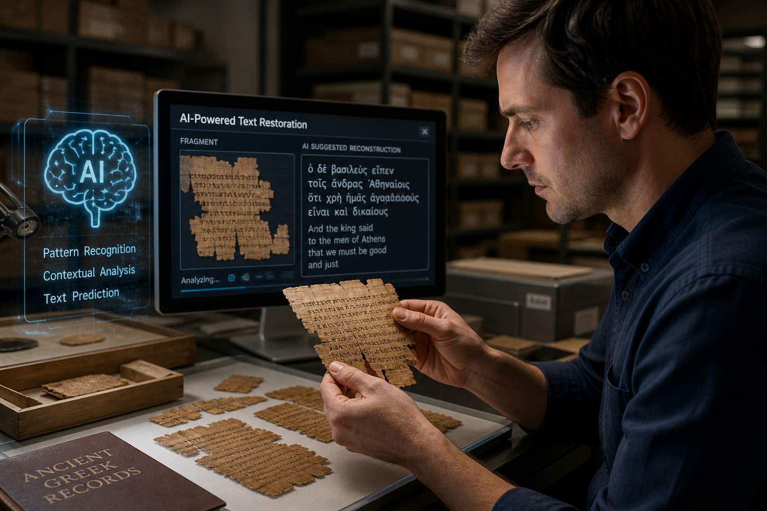 AI Chatbot Unlocks Secrets in Ancient Greek Records