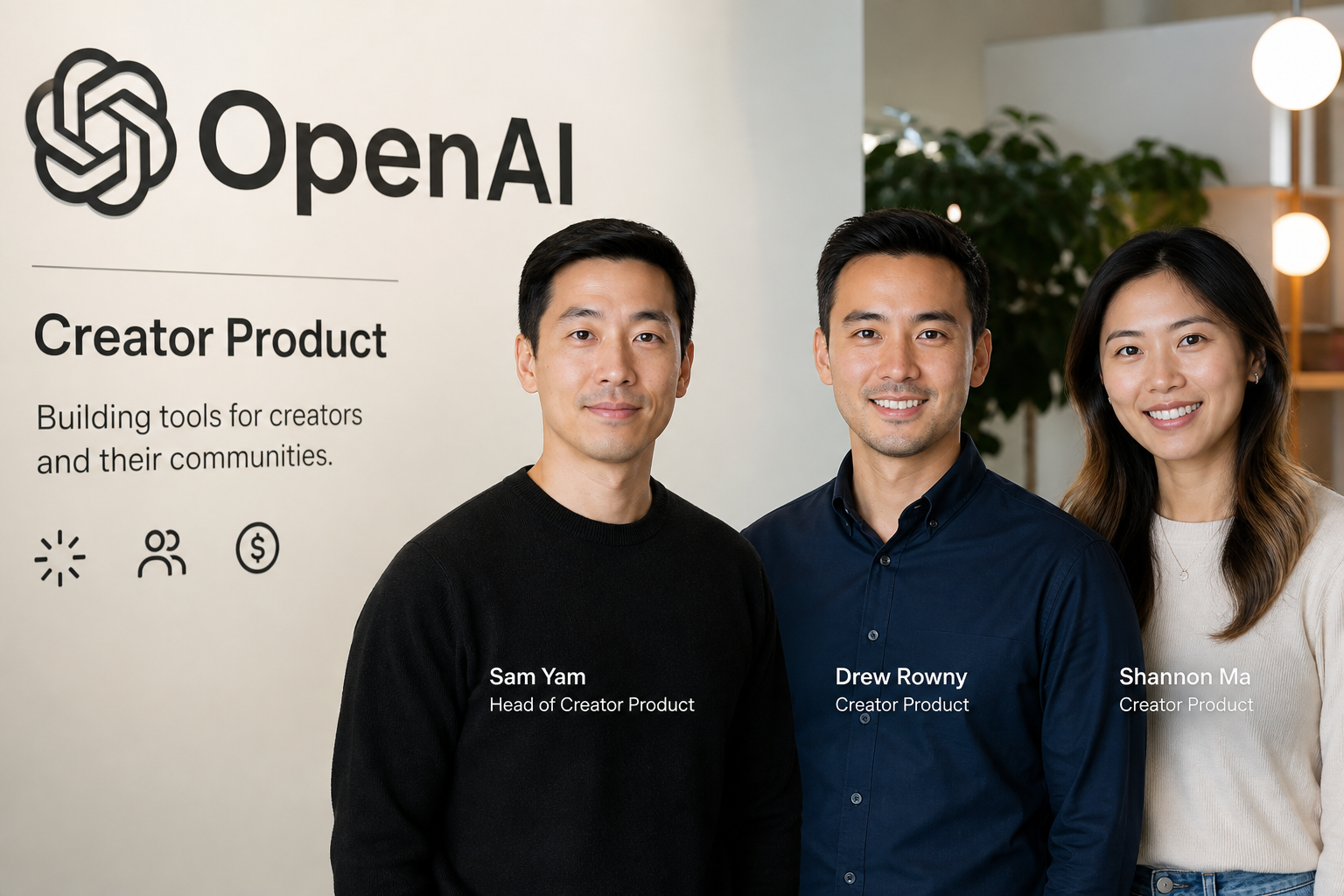 OpenAI Hires Patreon Co-Founder Sam Yam to Lead Creator Product