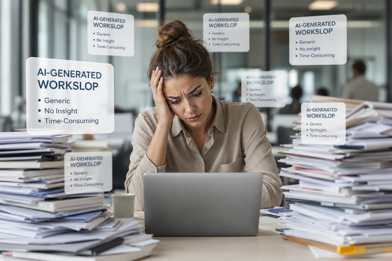 The Hidden Cost of AI-Generated 'Workslop'