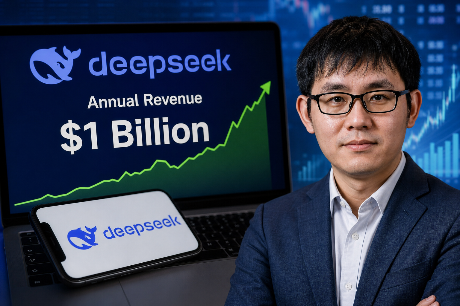 DeepSeek's Annual Revenue Run Rate Hits $1 Billion