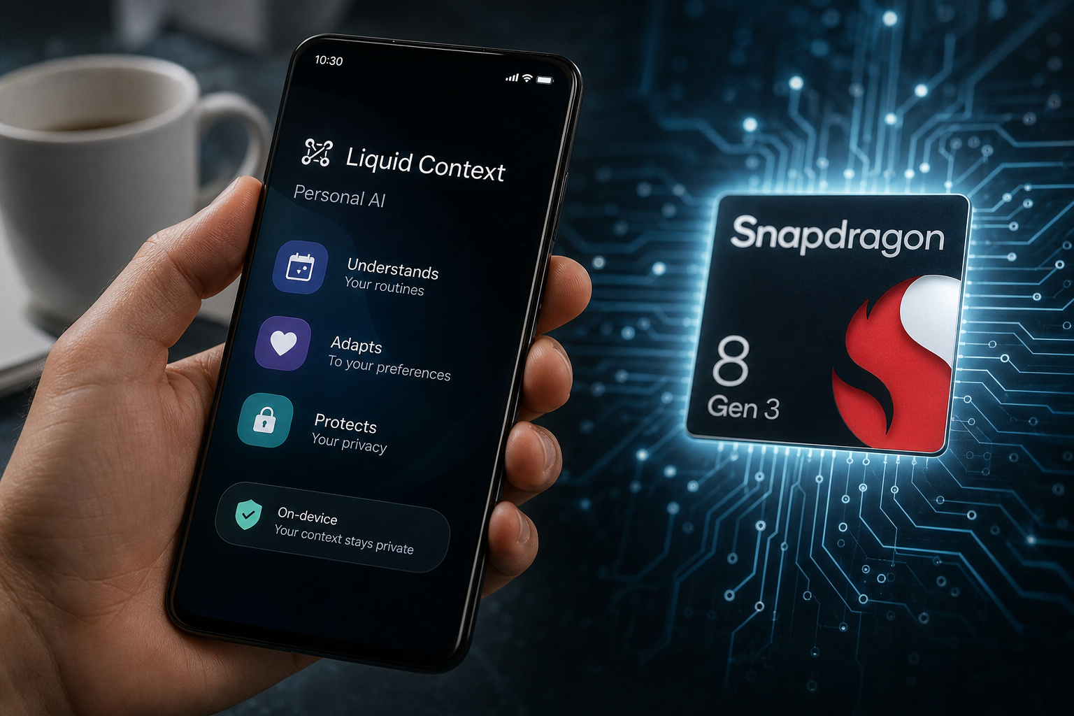 Liquid AI Brings Personal Context to Snapdragon Chips
