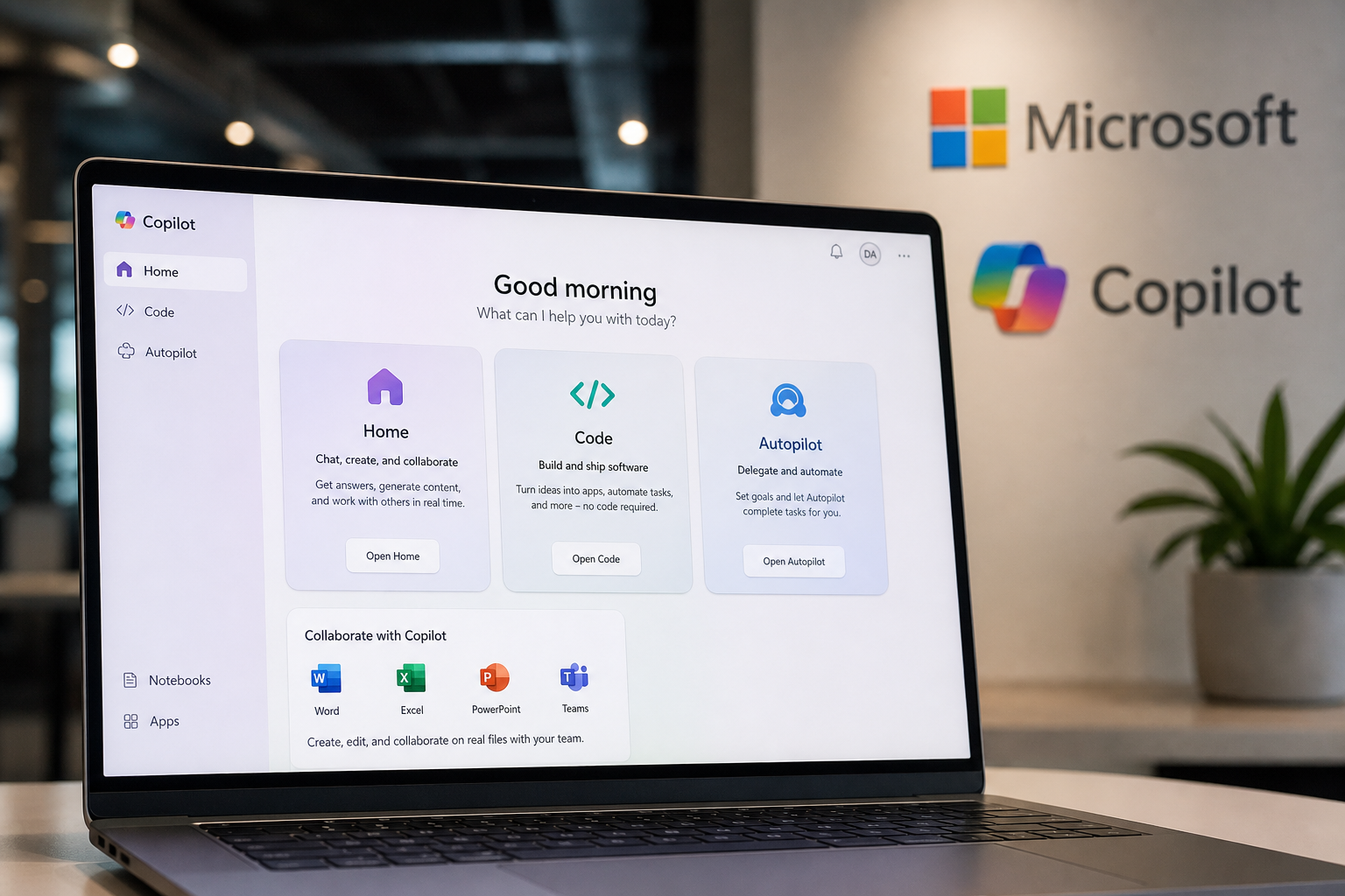 Microsoft Unveils New Copilot App with AI Chat, Coding, and Autopilot Agent