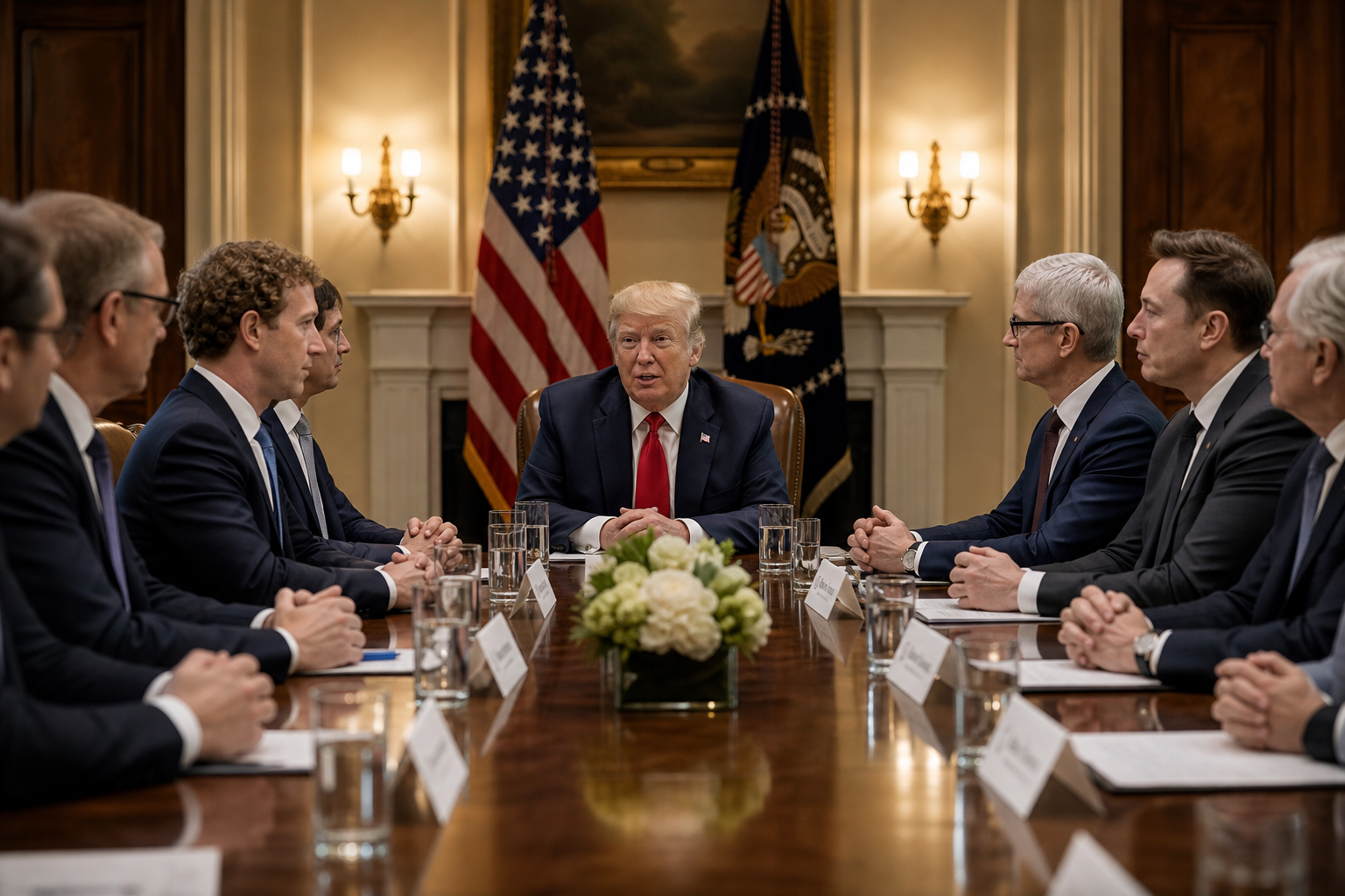 Trump to Meet Tech CEOs on AI Amid Growing Pressure for Regulation