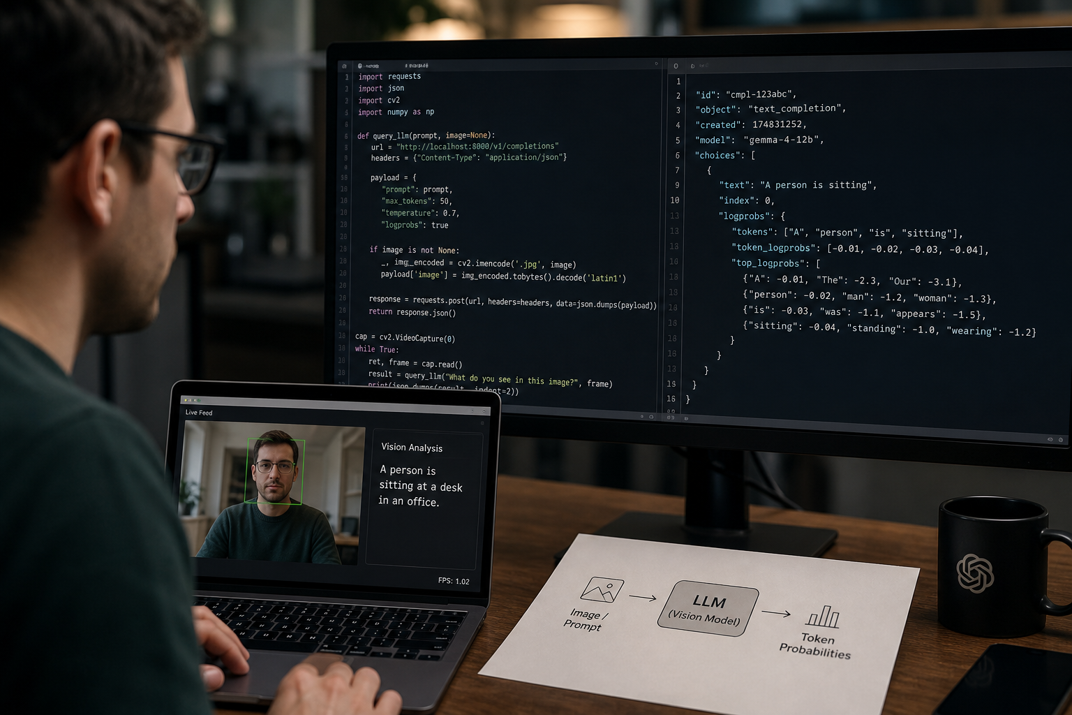 Developer Creates Single Function Wrapper for LLMs, Including Vision Models