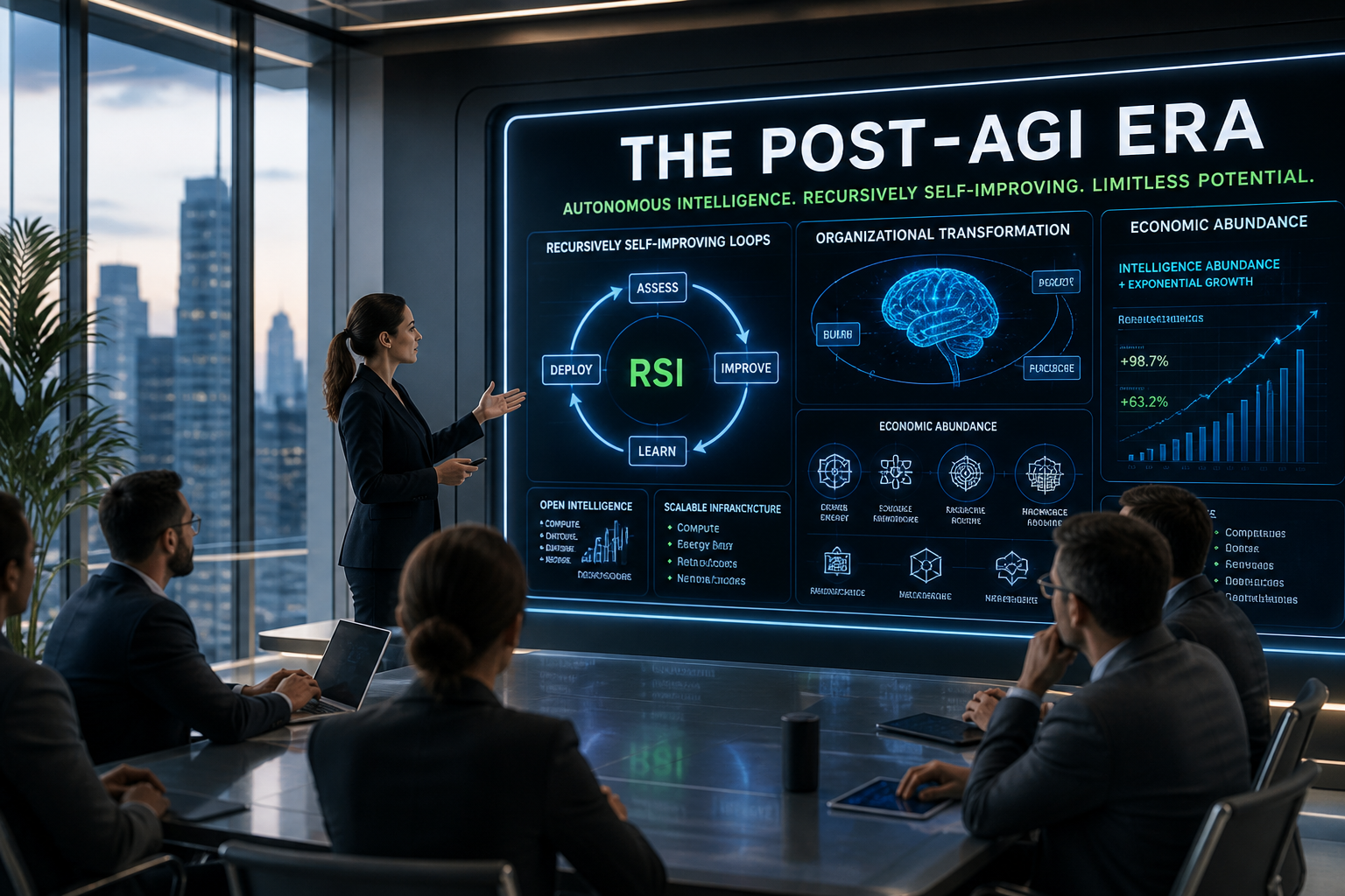 The Post-AGI Era: How Autonomous Intelligence Will Transform Organizations