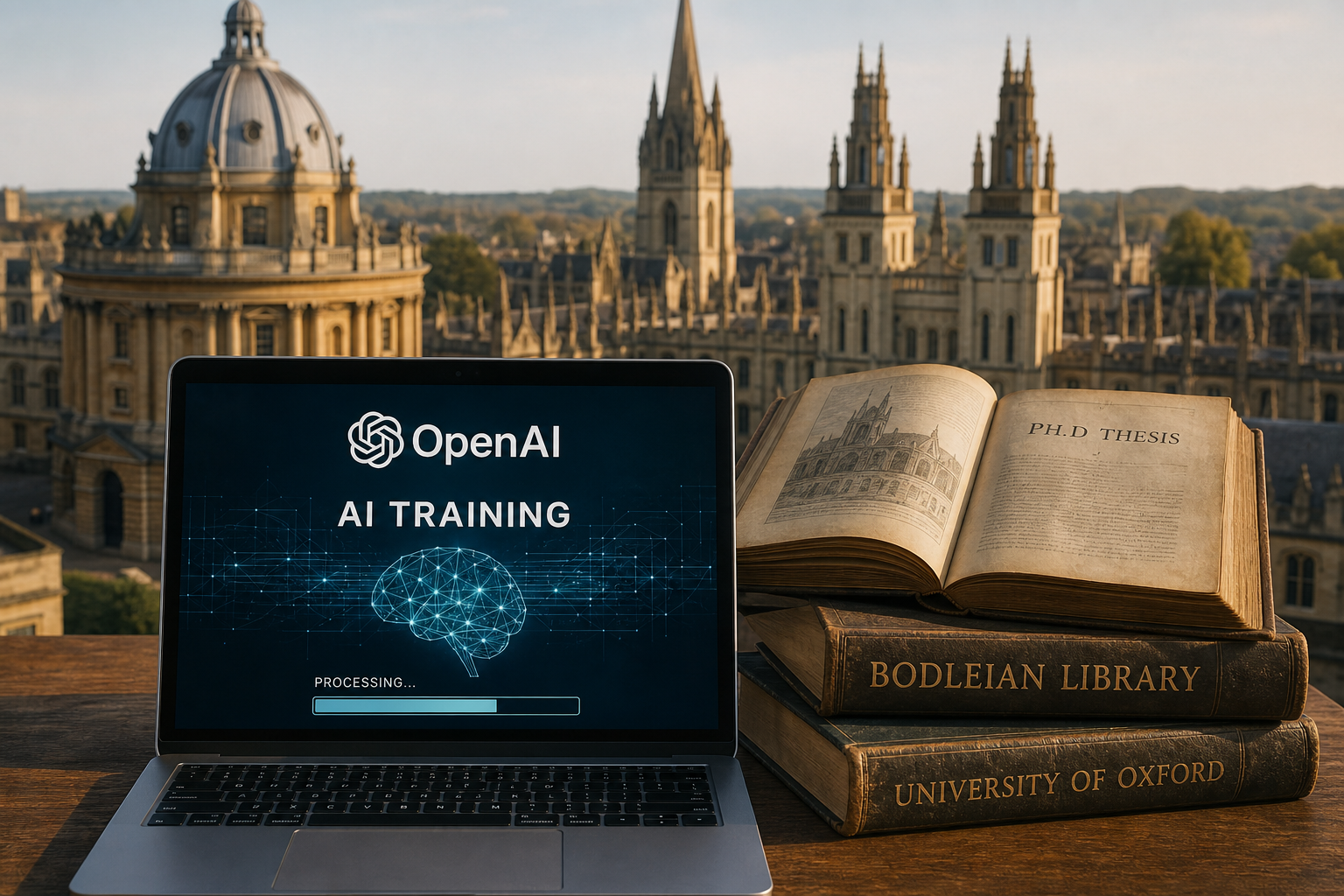 Oxford Allows OpenAI to Train AI Models on Bodleian Library Texts