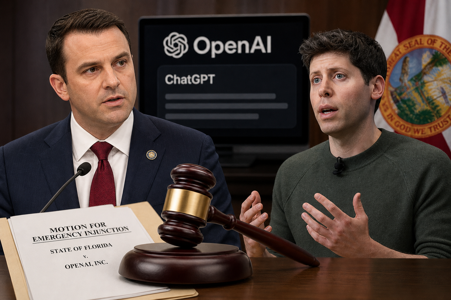 Florida AG Seeks Emergency Order to Halt OpenAI Model Development